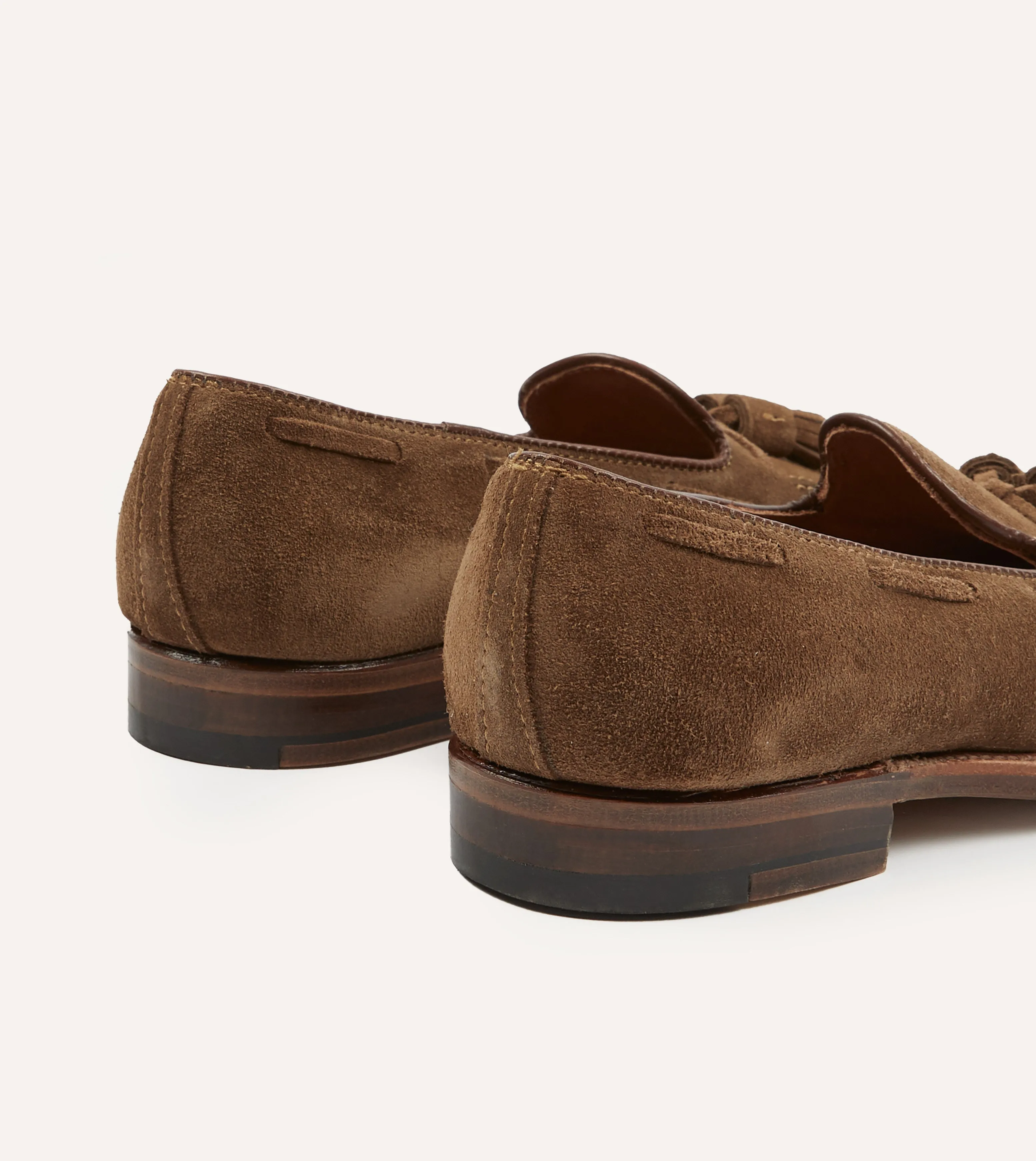 Luxurious Feel Alden Snuff Suede Tassel Loafer