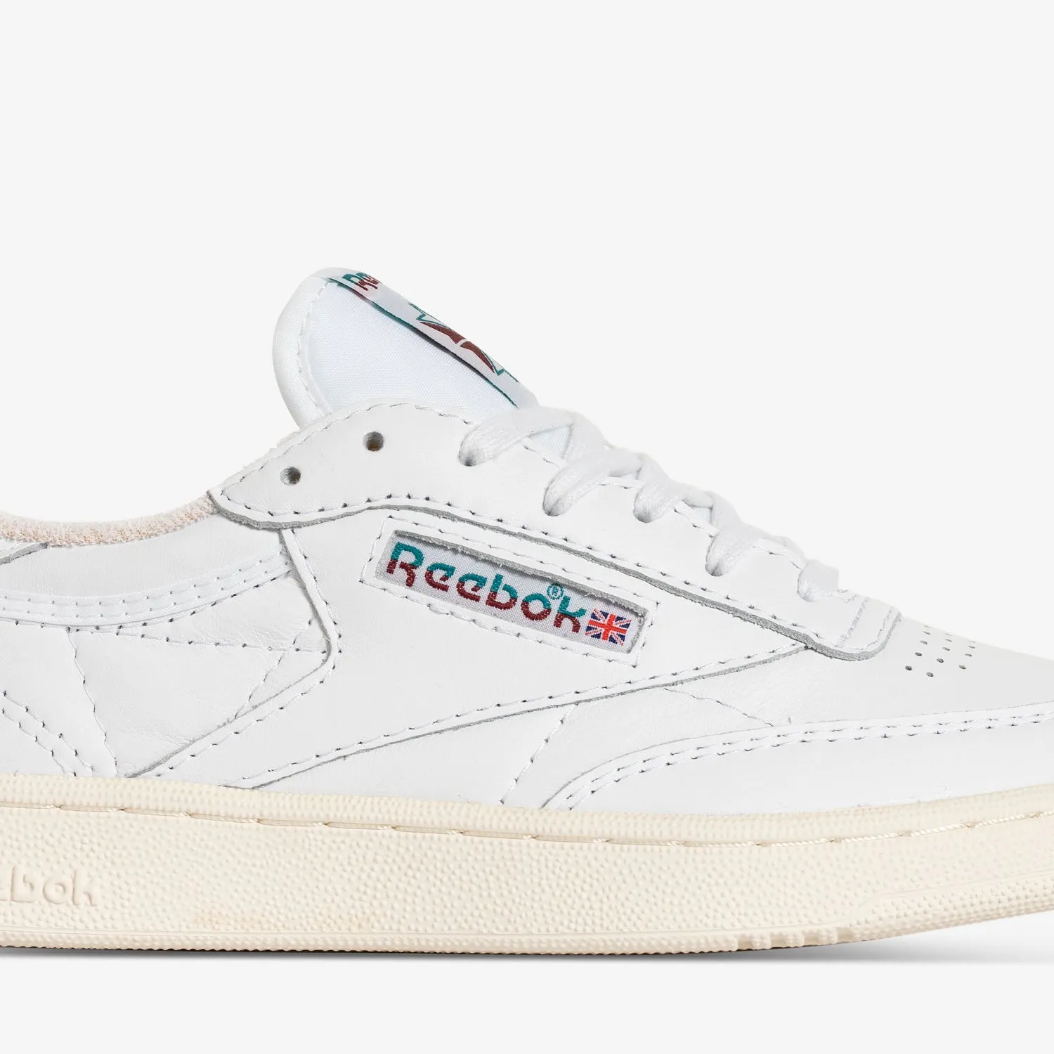 Club C 85 Vintage White | Seaport Teal | Classic Burgundy Adjustable Multi Layer Cushioning