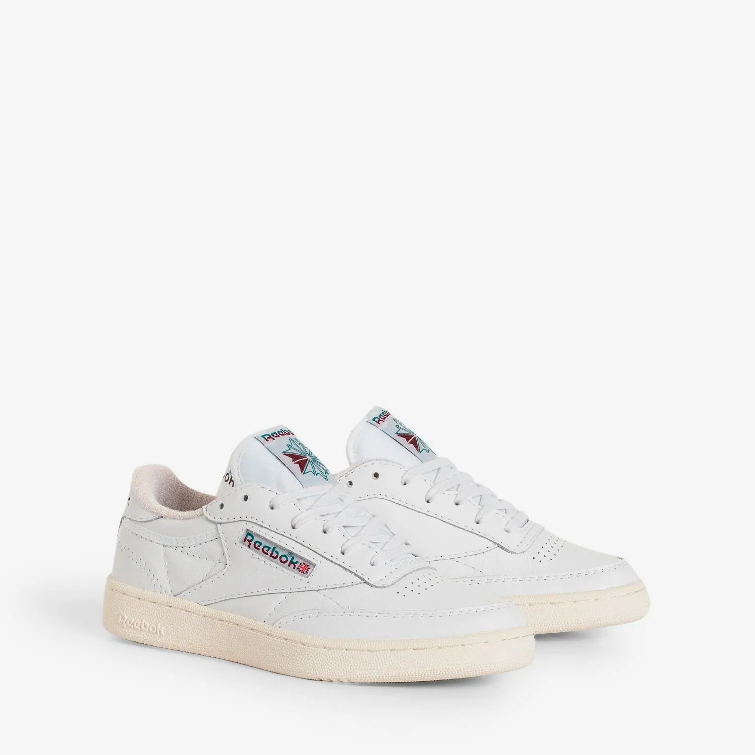 Athletic Support Club C 85 Vintage White | Seaport Teal | Classic Burgundy