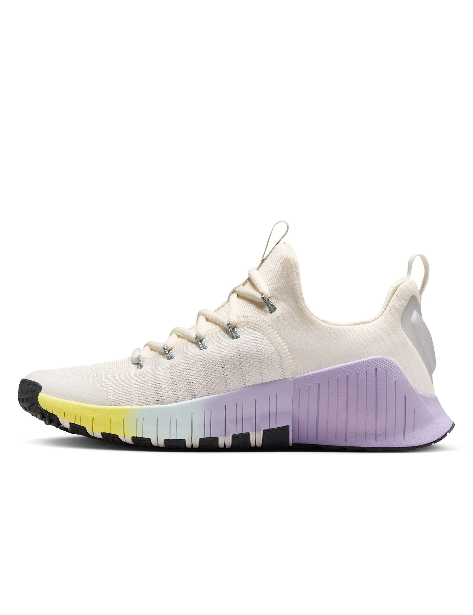 Free Metcon 6 SE Shoes - Phantom/Black/Hydrangeas/Metallic Silver Walking   Friendly
