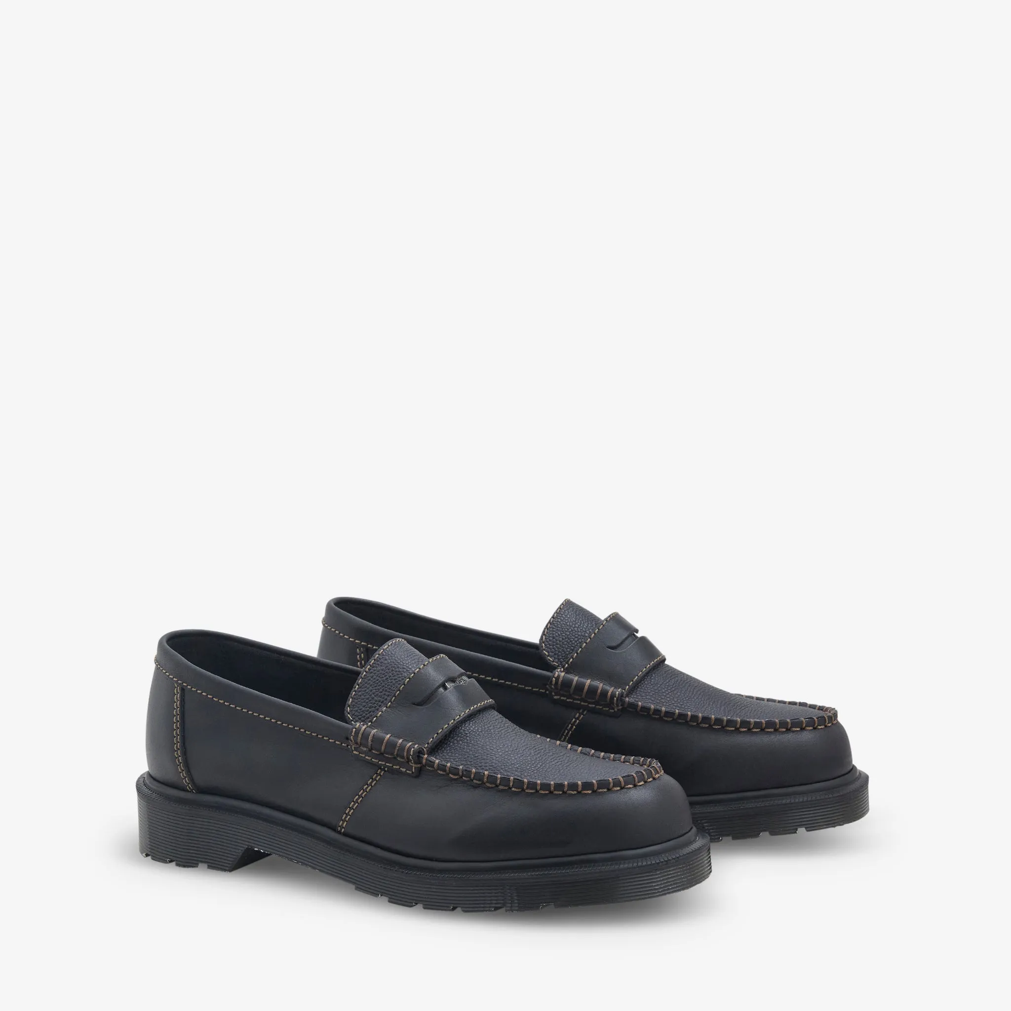 Flat Finish Penton Loafer Black Westminster Classic Calf