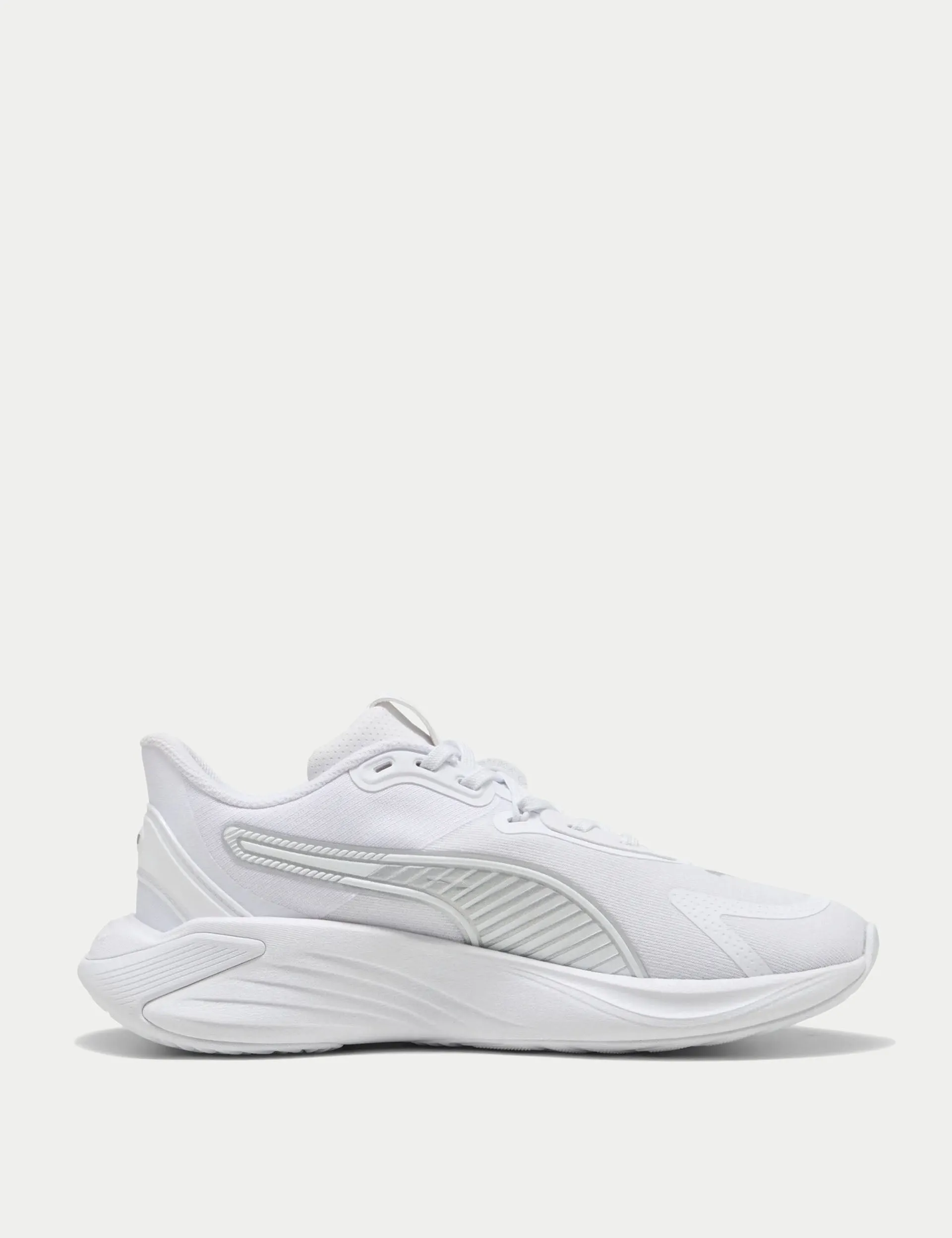 PWR Hybrid Training Shoes - White/Silver Arch Stabilization