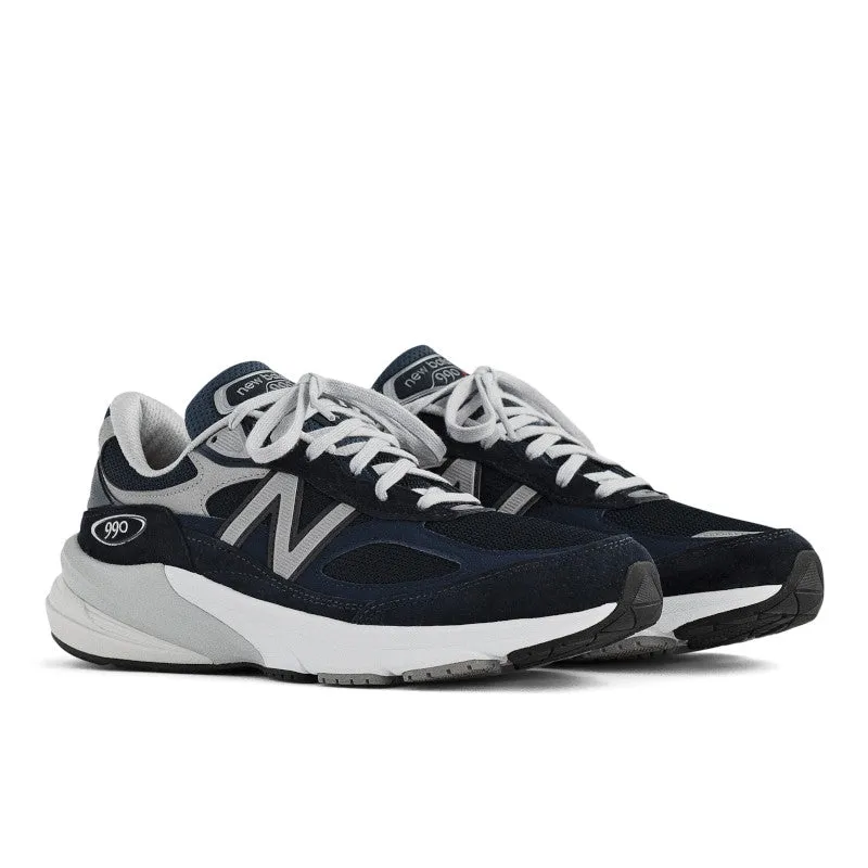 SoftInsole Hilly terrain adaptability 990v6 - Navy with White - Men's