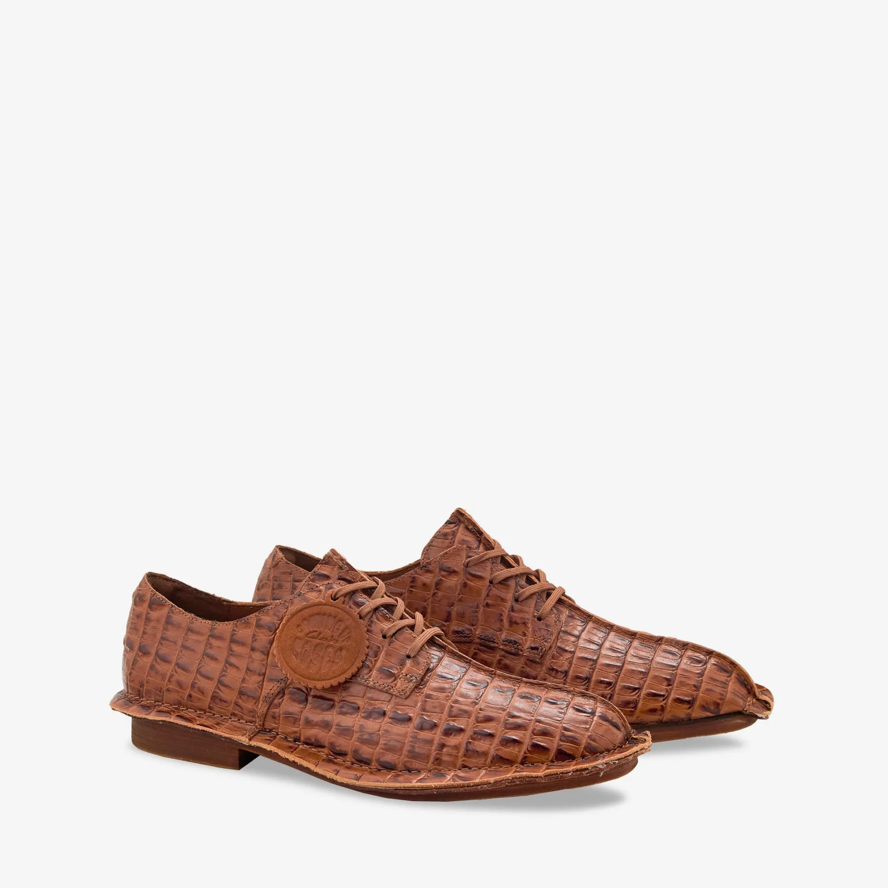 Martine Rose x Women's Derby Tan Leather Relaxed Vibe