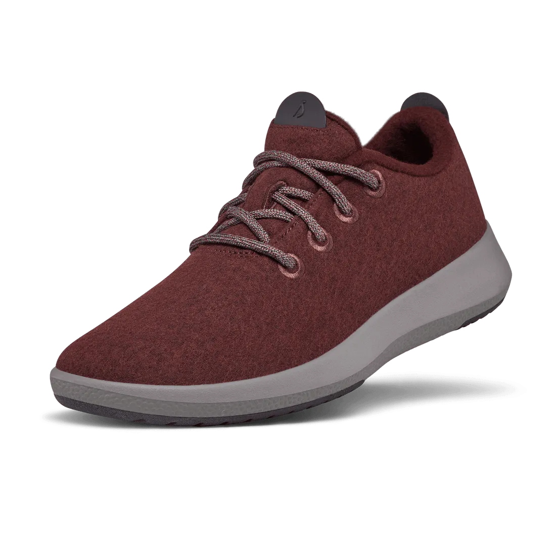 Daily Runs Streetwear Allbirds Wool Runners Mizzles - LIMITED EDITION: Burgundy Mehroon (Dark Gray Sole)