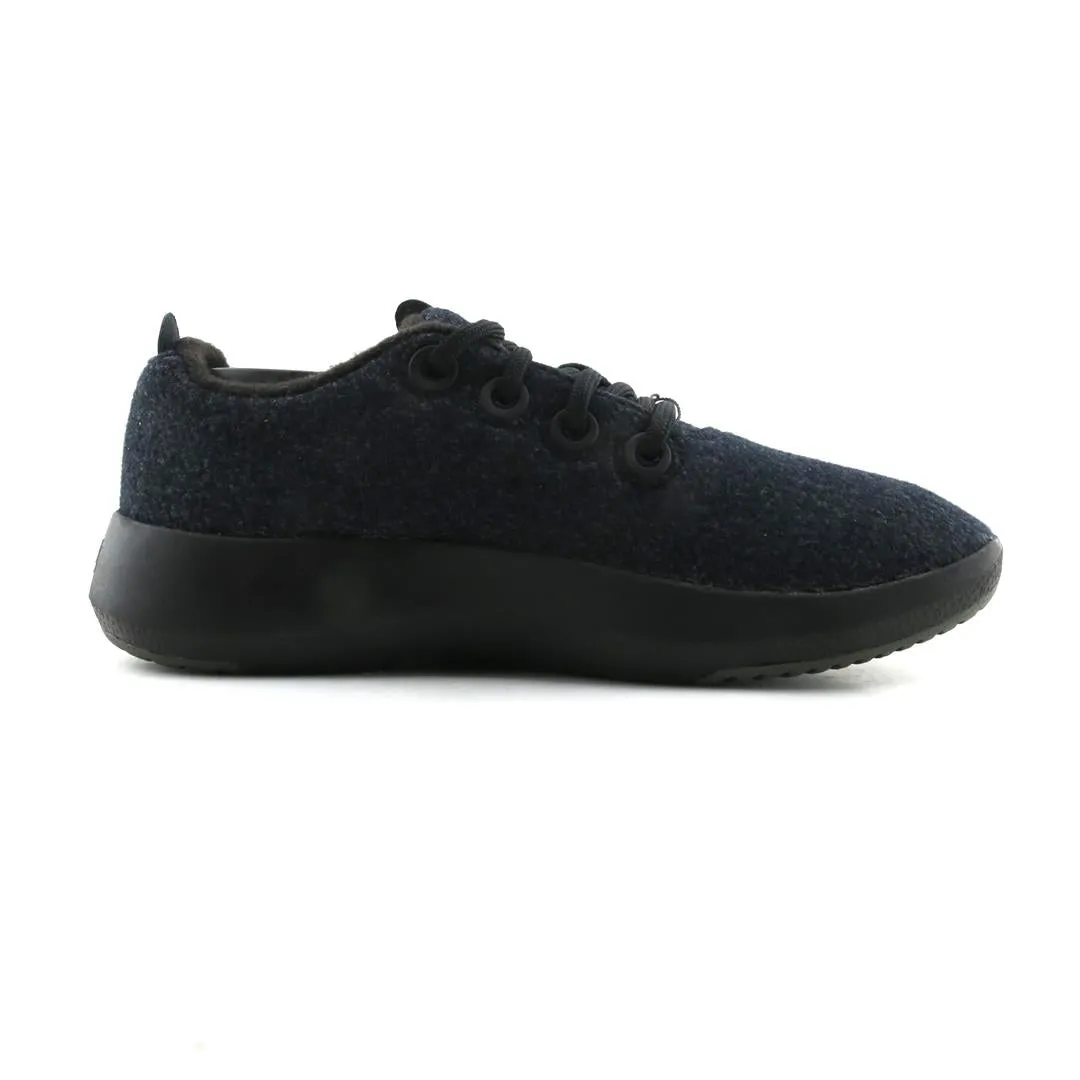 Temperature Regulating Slim Design Allbirds Wool Runners Mizzles - LIMITED EDITION: Natural Black (Natural Black Sole) EX