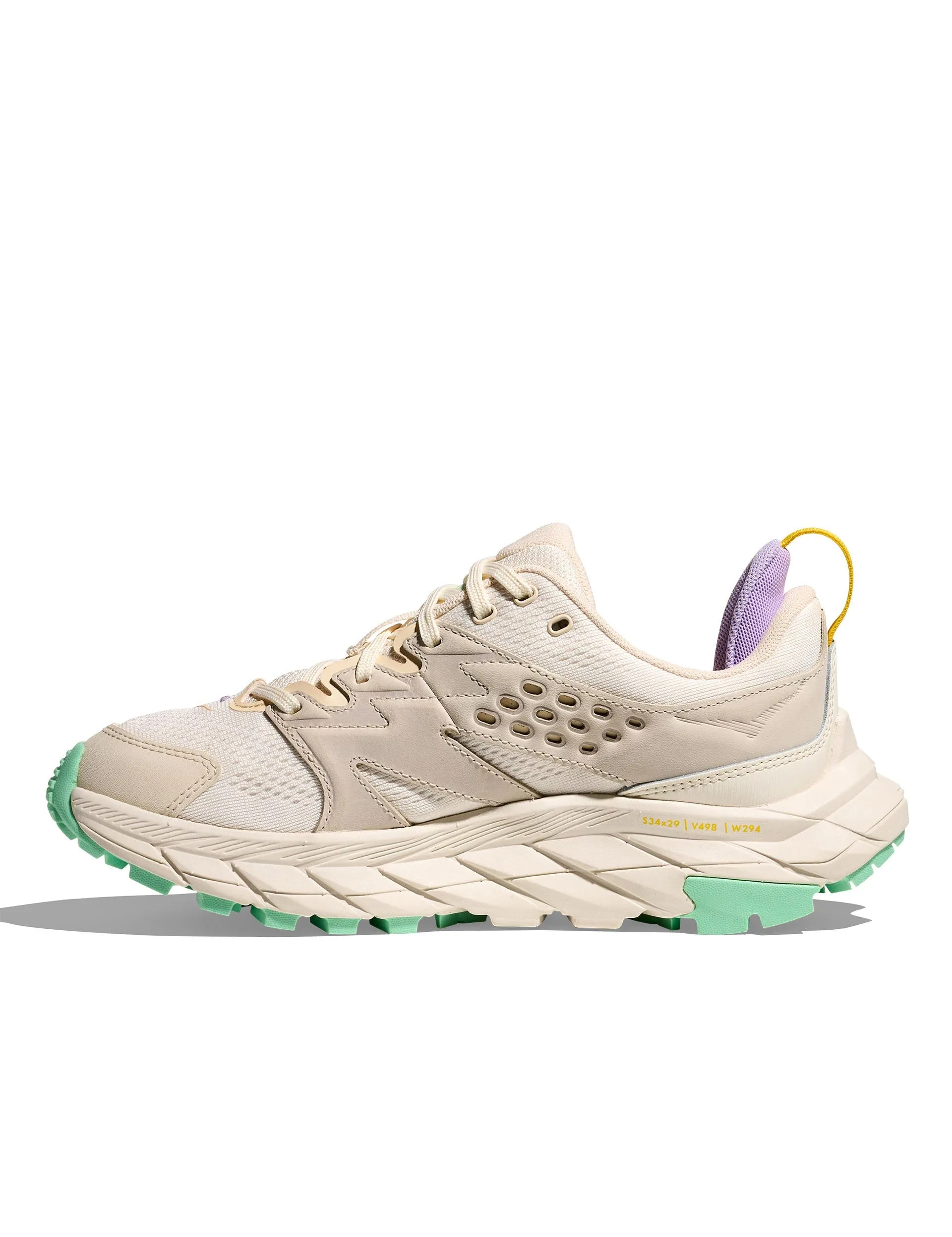 Anacapa Breeze Low - Alabaster/Mint Fluorite rigid midsole shoes orthotic - friendly shoes
