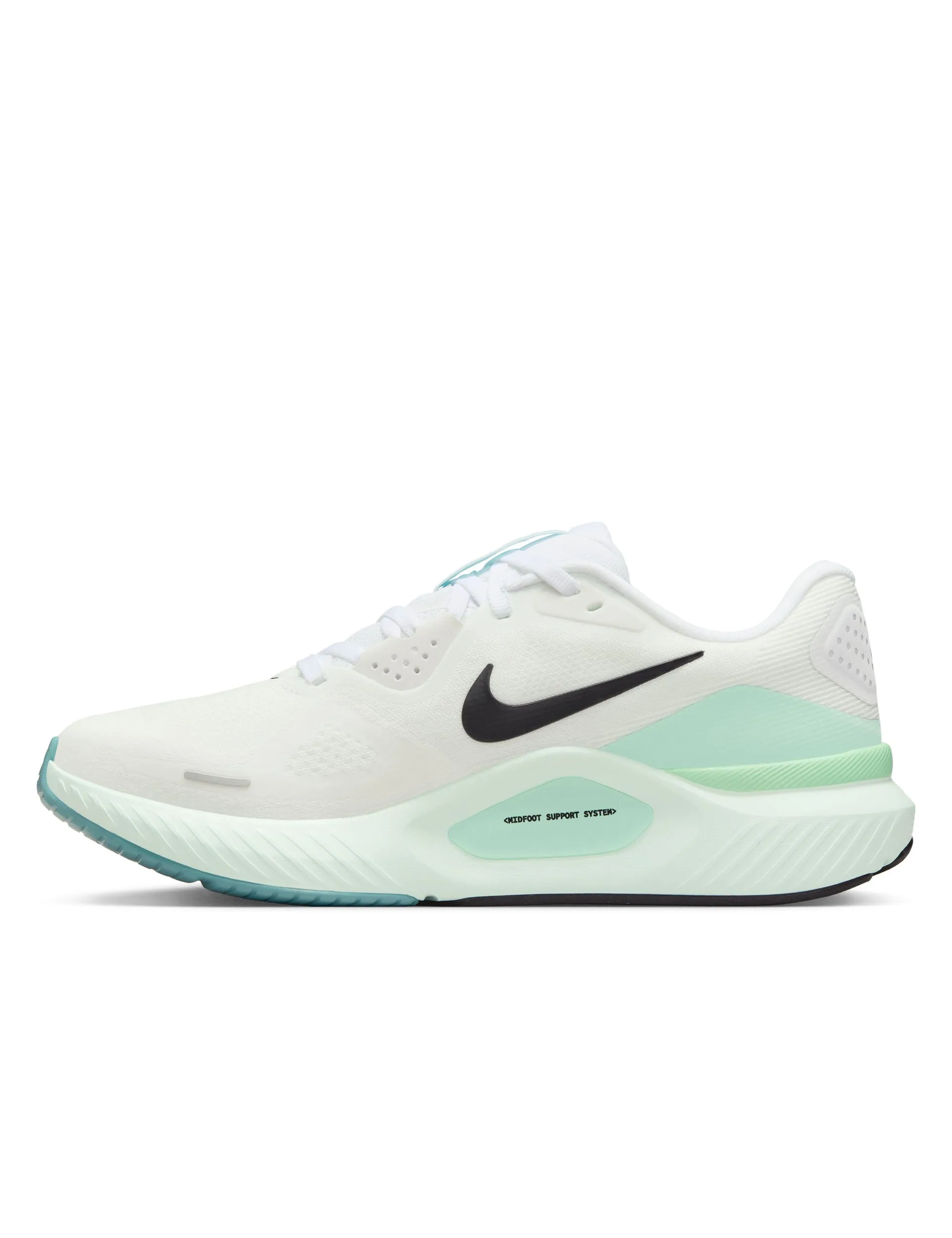 Structure 26 Shoes - White/Black/Barely Green/Mint Foam Sleek Build Knit Upper