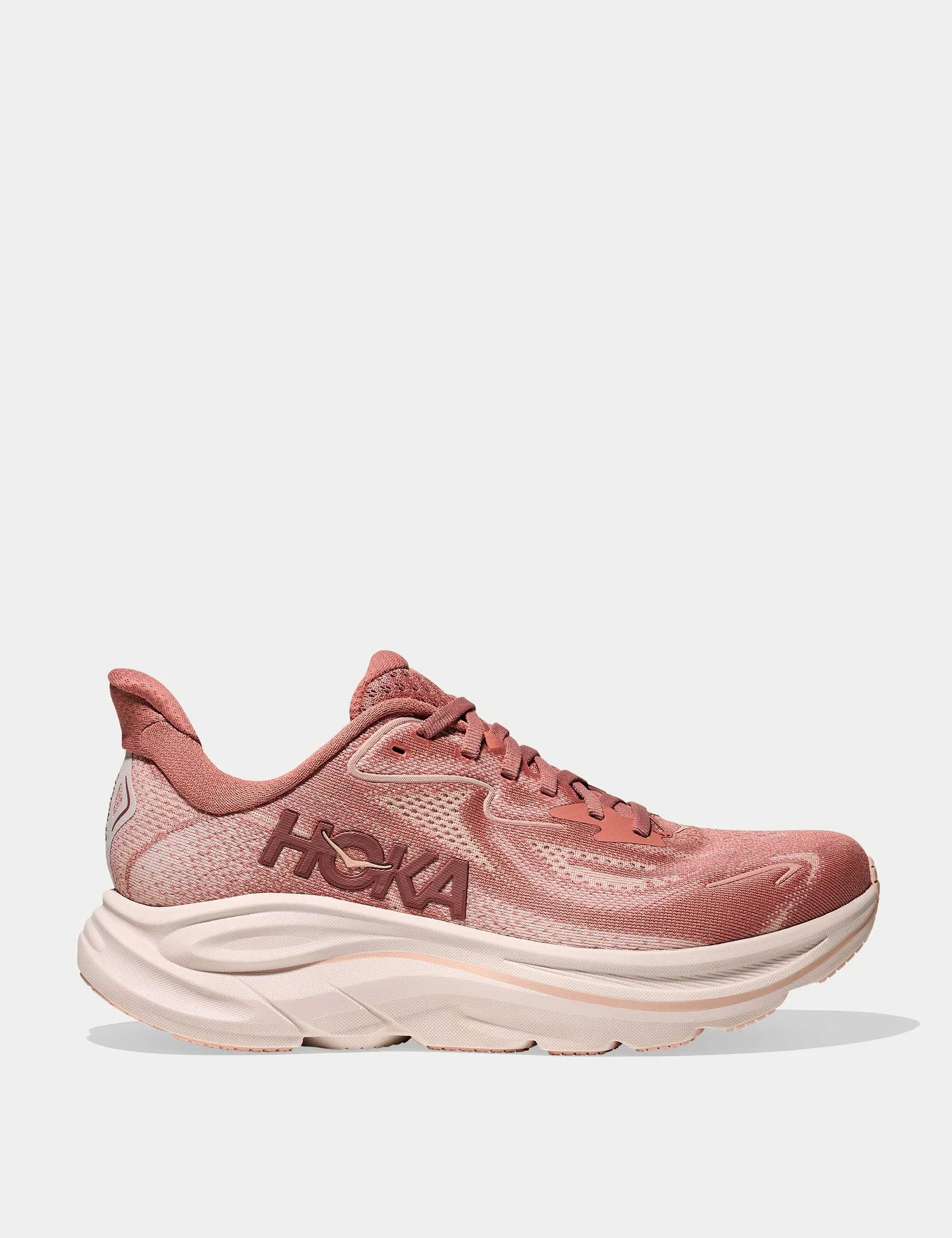 multi - terrain running shoes Clifton 10 - Blush/Rose Latte