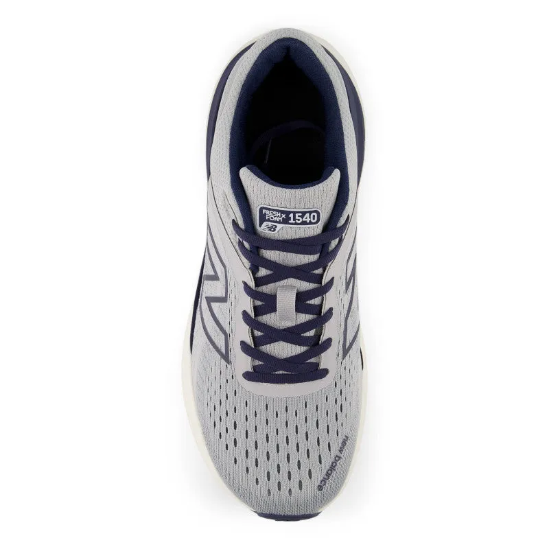 contemporary shoes energy - return running option Fresh Foam X 1540v4 - Aluminum Grey with NB Navy - Men's