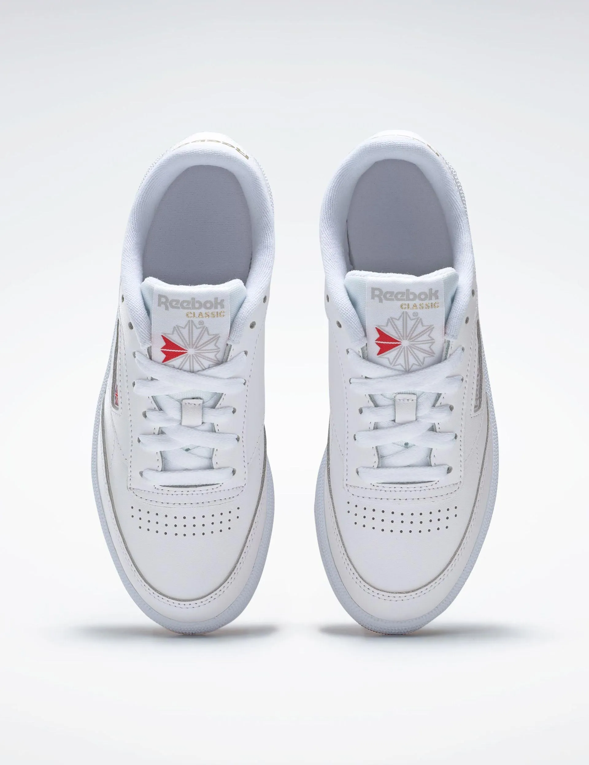 Club C 85 Shoes - White/Light Grey/Gum Layered Cushion