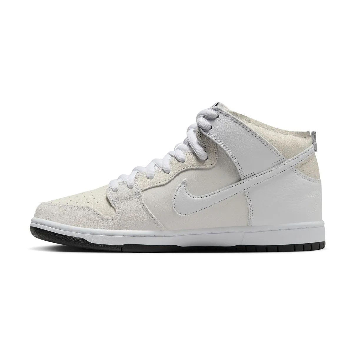  Antihero SB Dunk Hi 'White' Elastic laces Training Mode