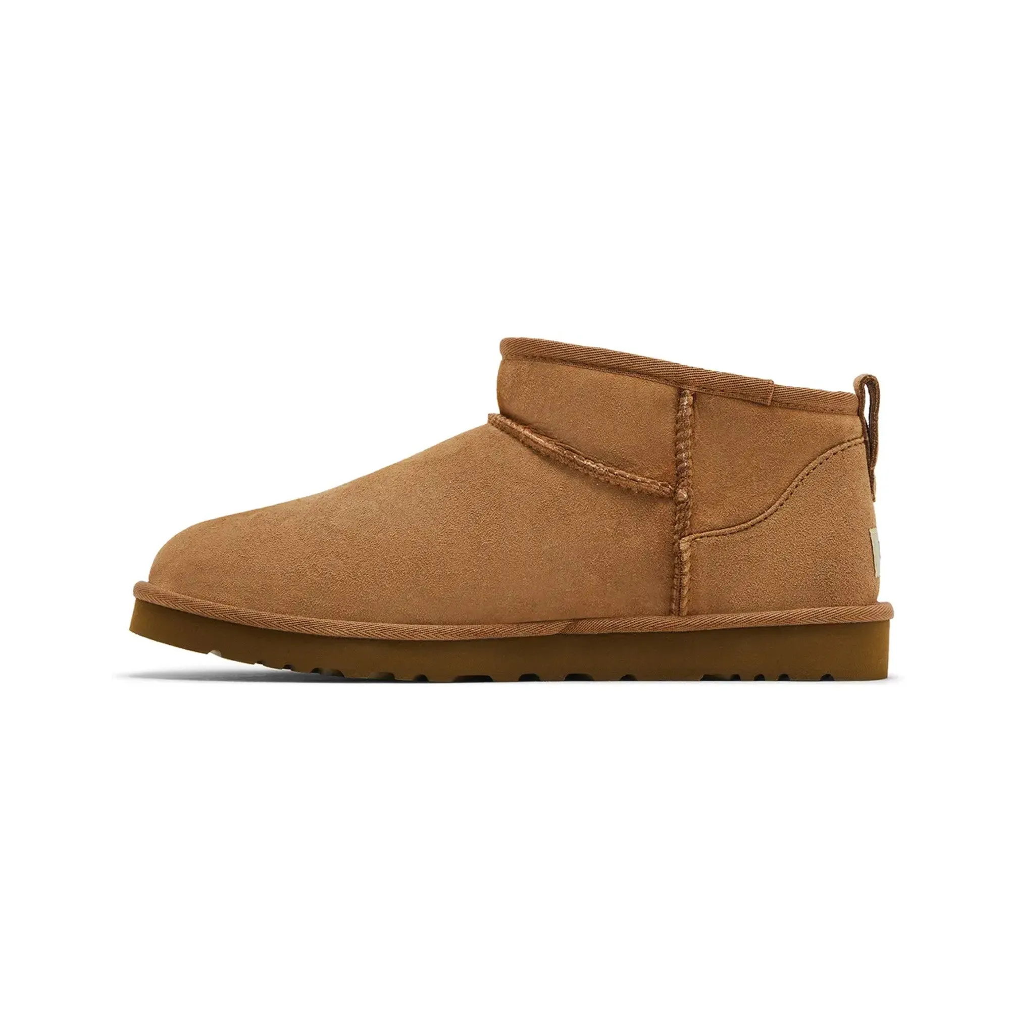 lace up closure Minimalist UGG Classic Ultra Mini Boot 'Chestnut' (2025)