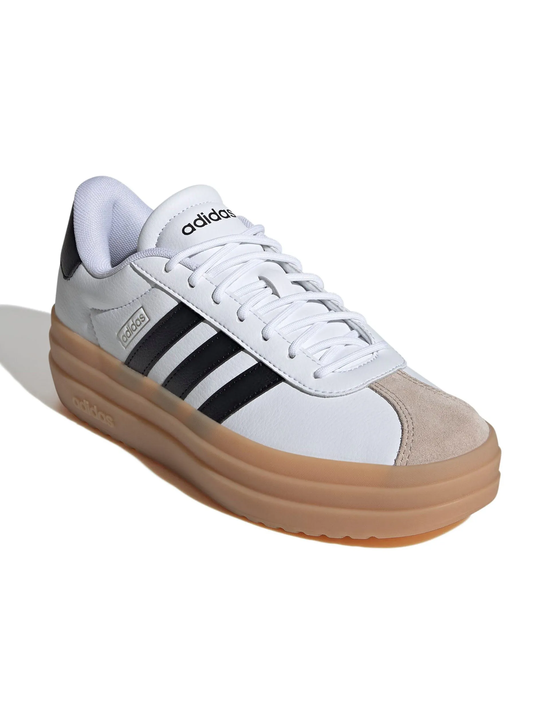 Wood Path Breath Zones VL Court Bold Shoes - Cloud White/Core Black/Wonder Beige