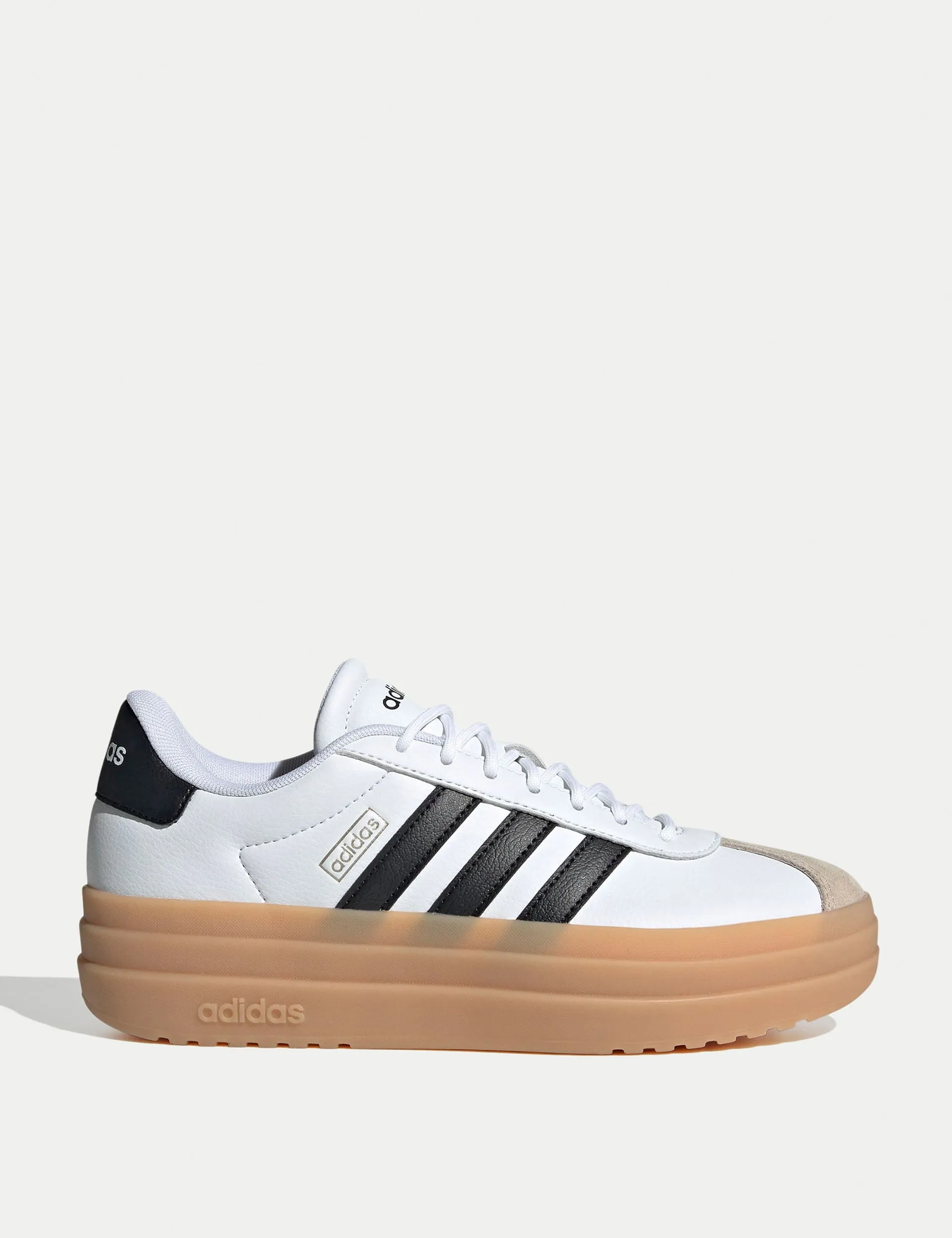 VL Court Bold Shoes - Cloud White/Core Black/Wonder Beige Short Distance