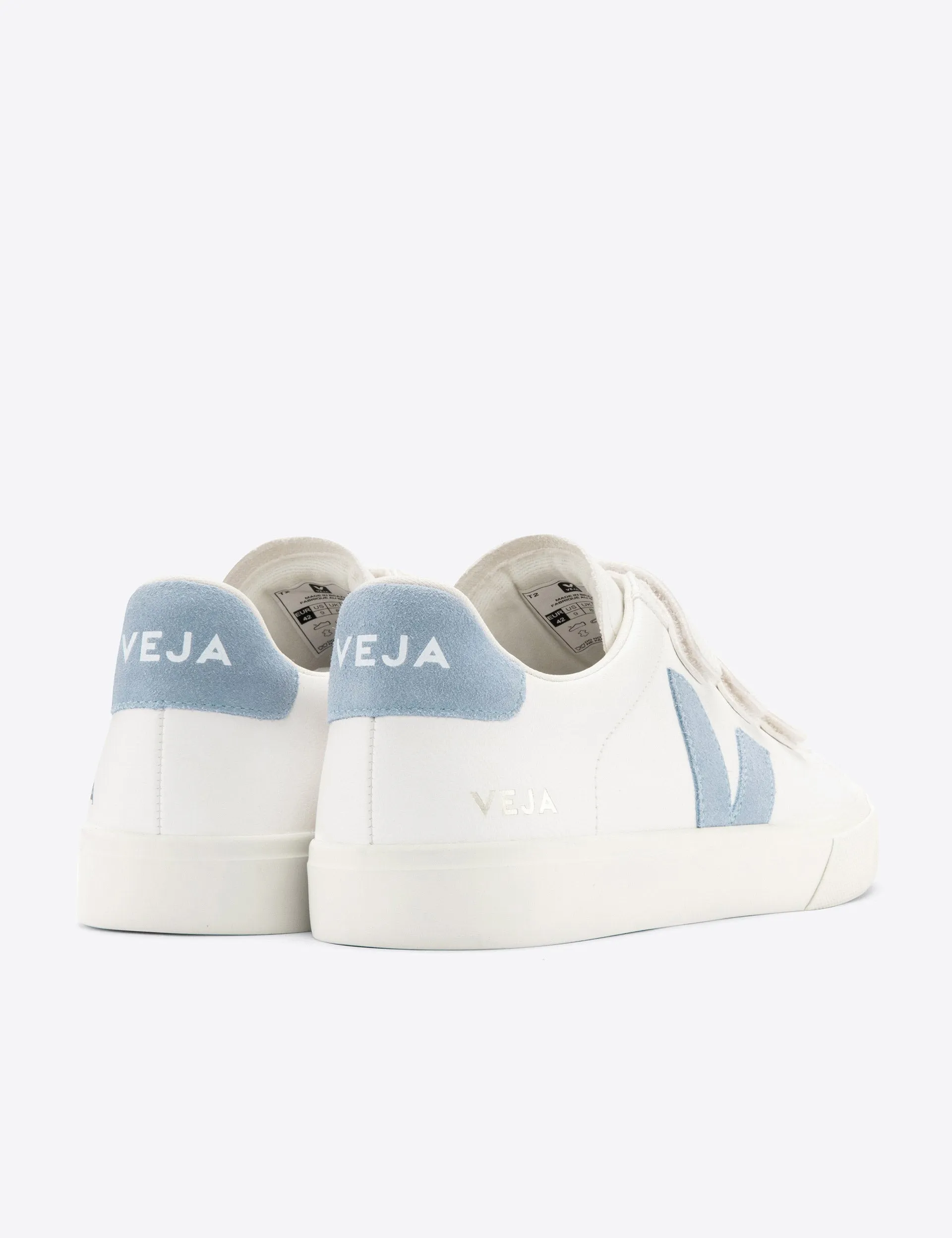 Recife Leather - Extra-White Steel Calm Hike Modern Touch