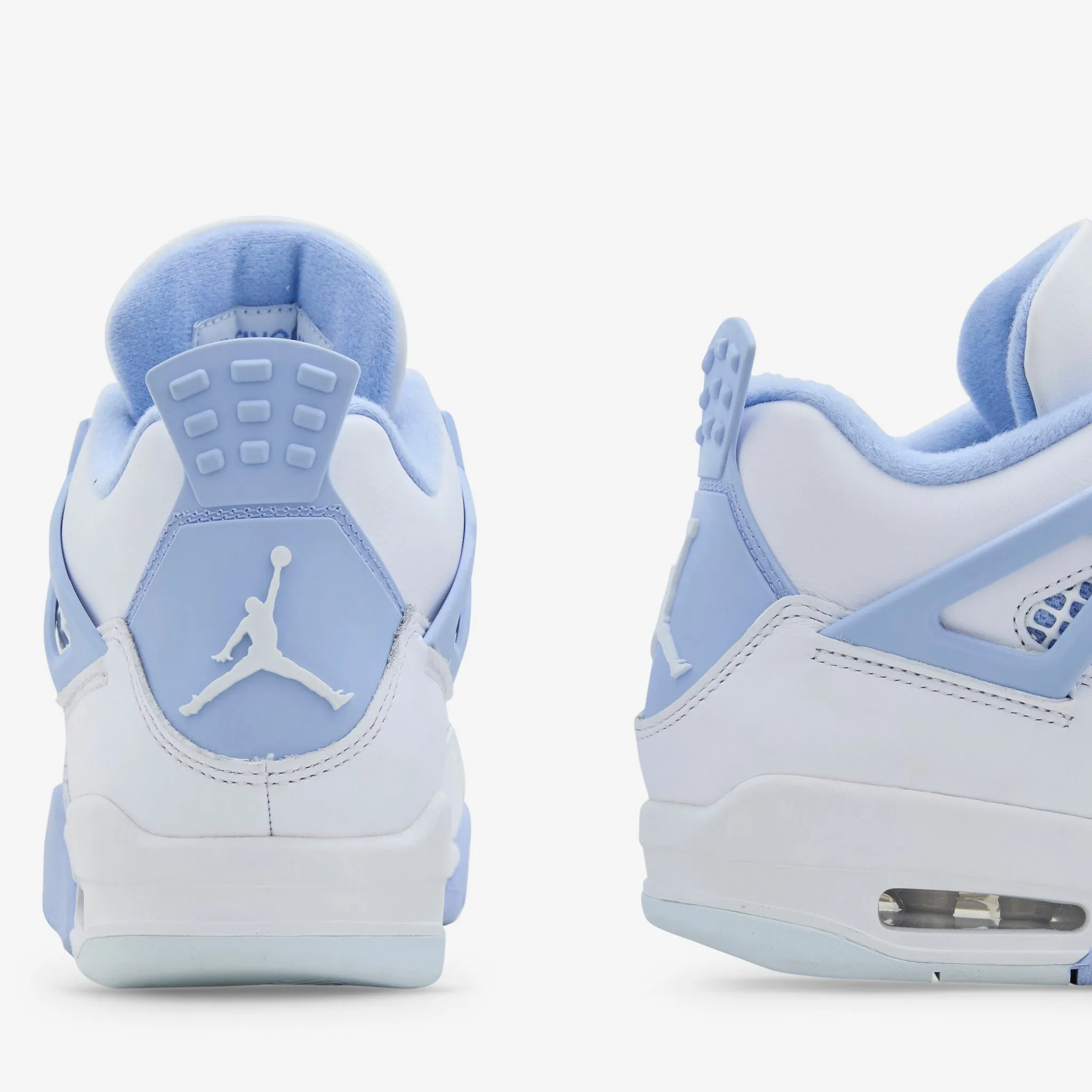 Women's Air Jordan 4 Retro 'Aluminium' White | Aluminium | Blue Tint | Oil Green All Day Fit Easy Match