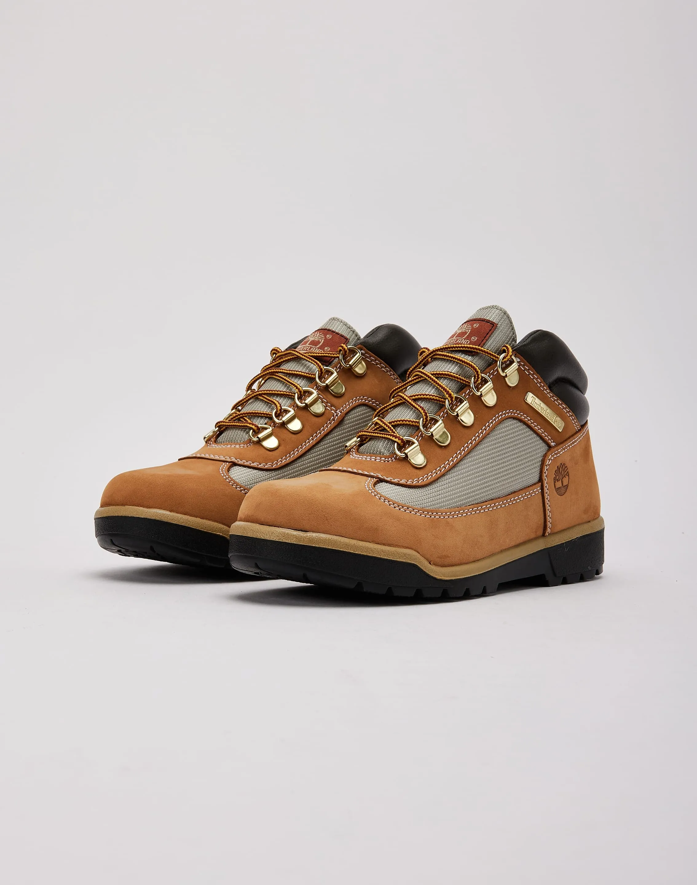 Timberland Field Boot Grade-School Eco Material Backcountry Camper Breathable Morning Walk