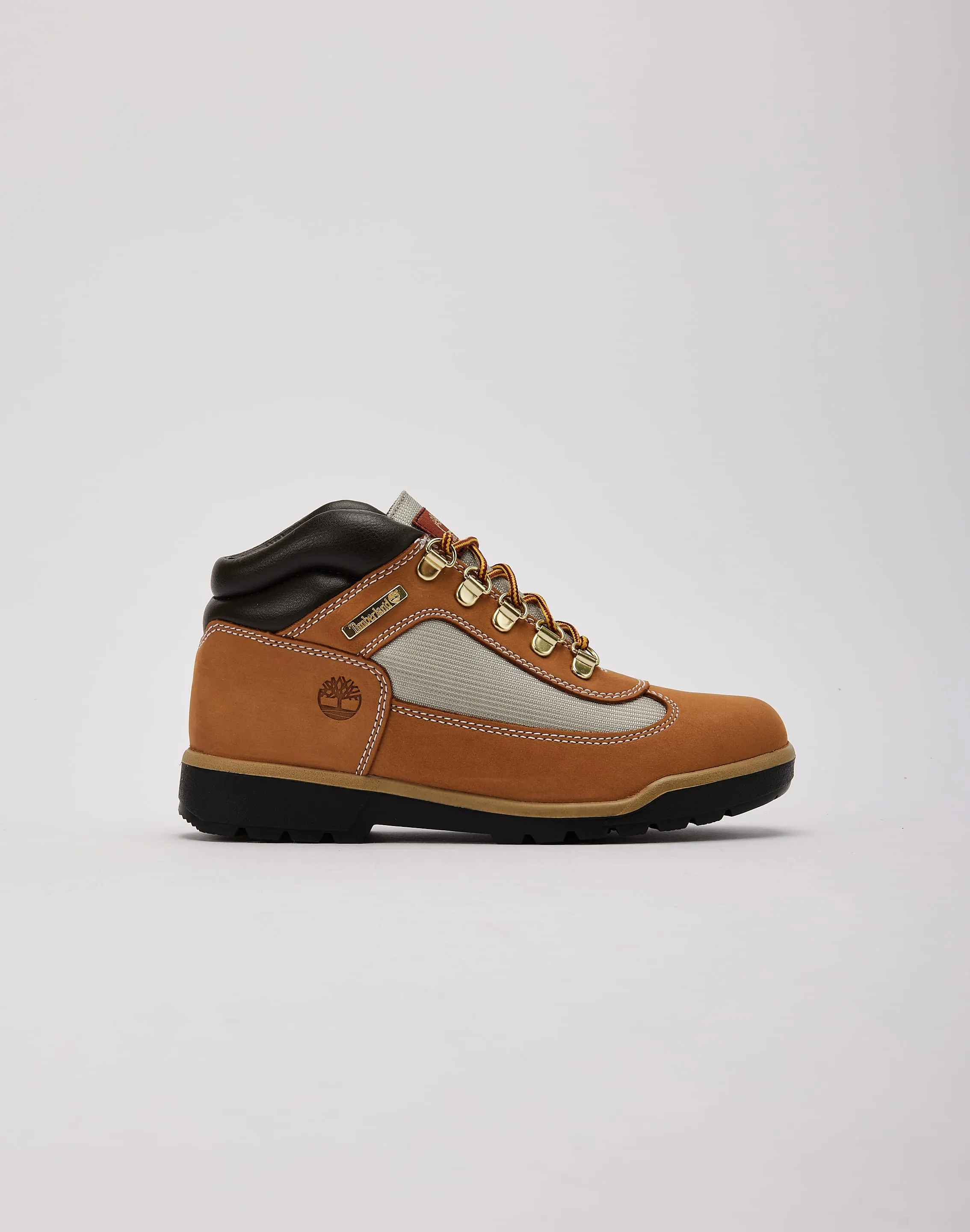 Durable Shell Windy Weather Waterproof Outdoor Trek Timberland Field Boot Grade-School