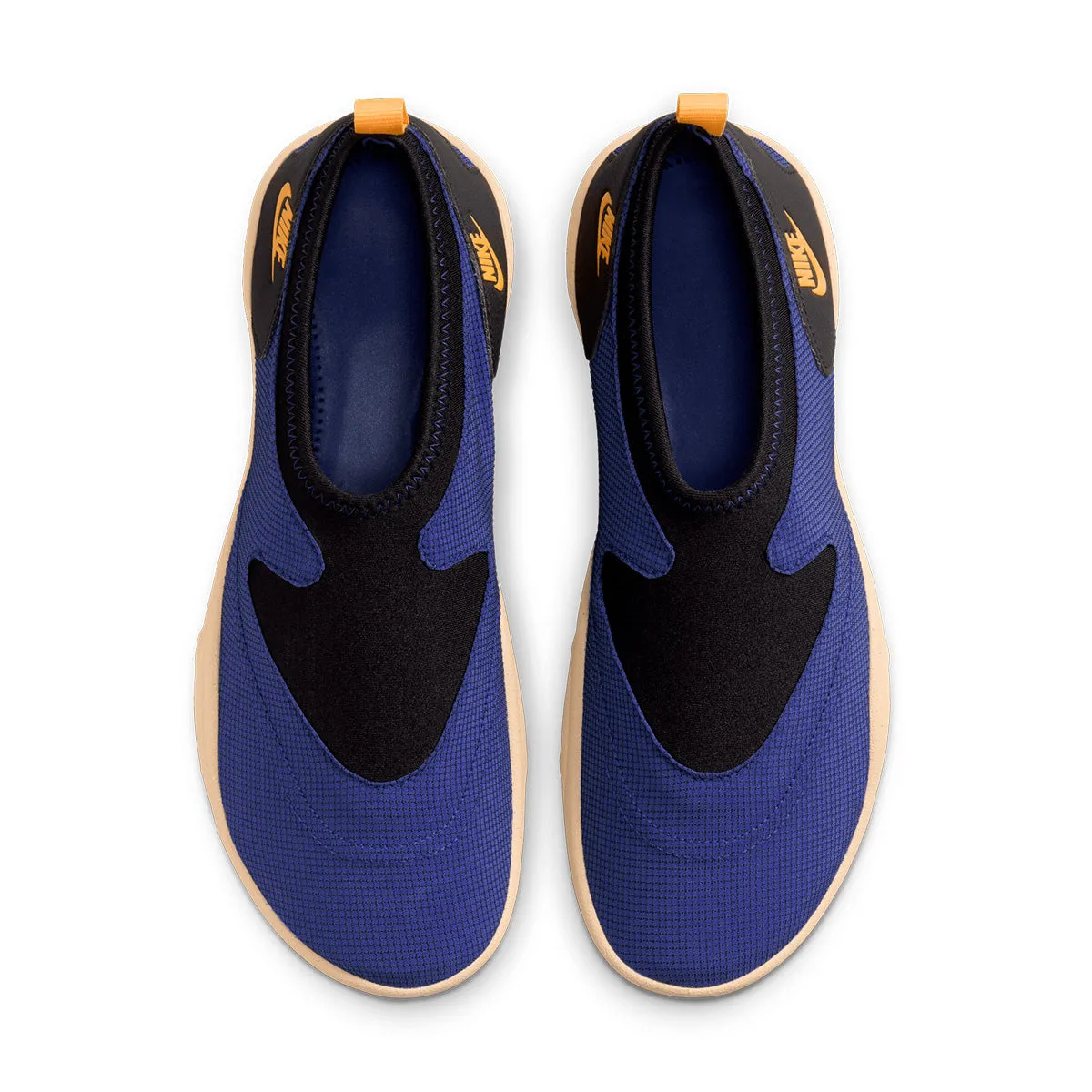 Aqua Turf 'Deep Night Laser Orange' Durable Build Airport Travel Leather Upper