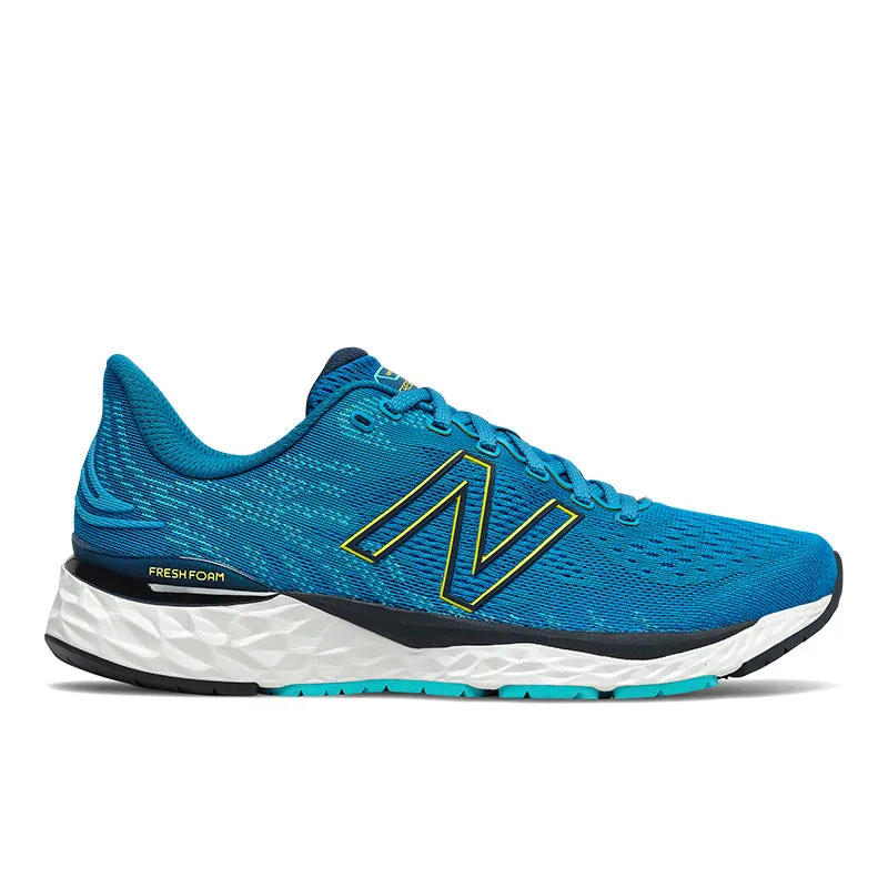 Quick drying material quiet shoes Fresh Foam 880v11 - Wave Blue with Virtual Sky - Men's