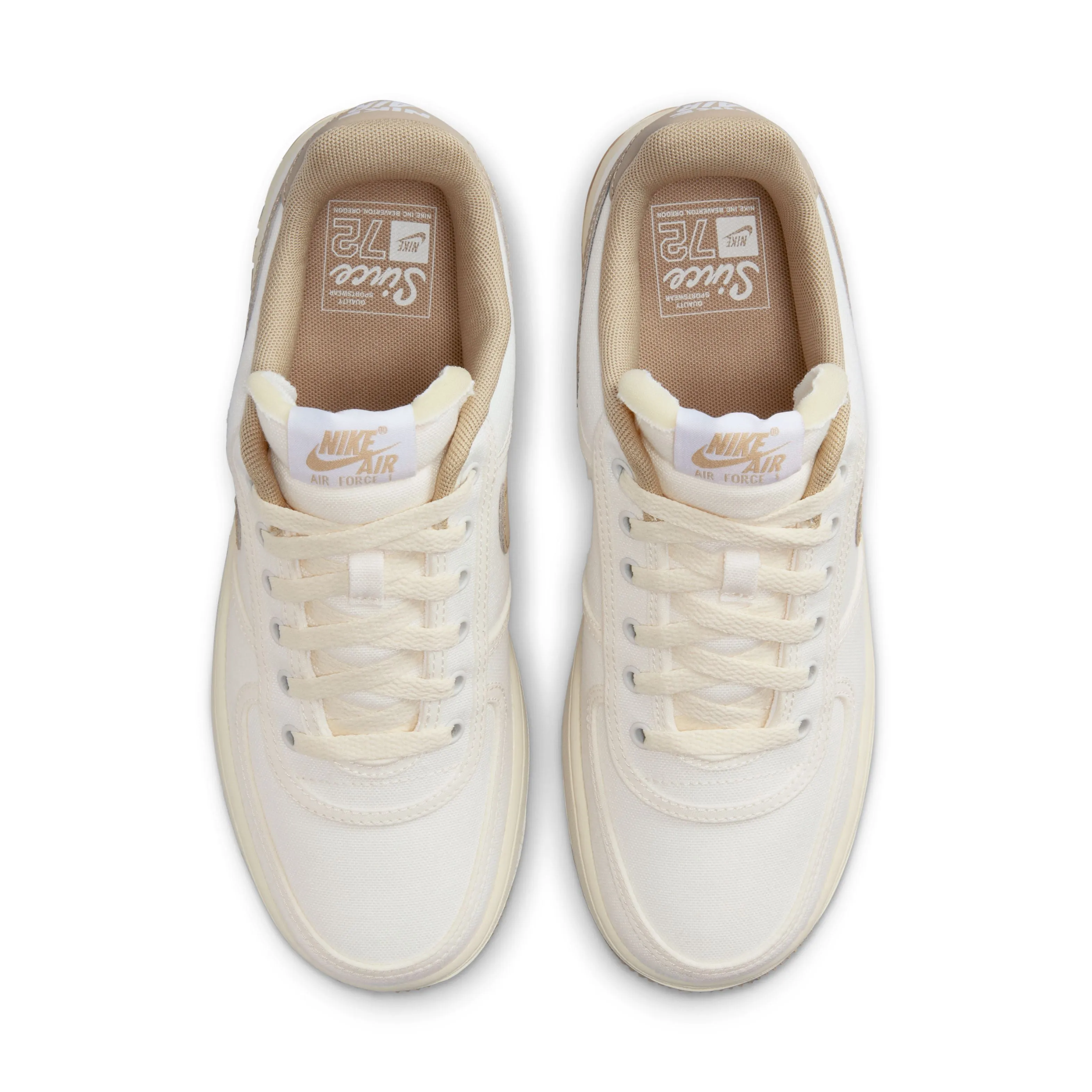 Wmns Air Force 1 '07 'Sail Limestone' Versatile