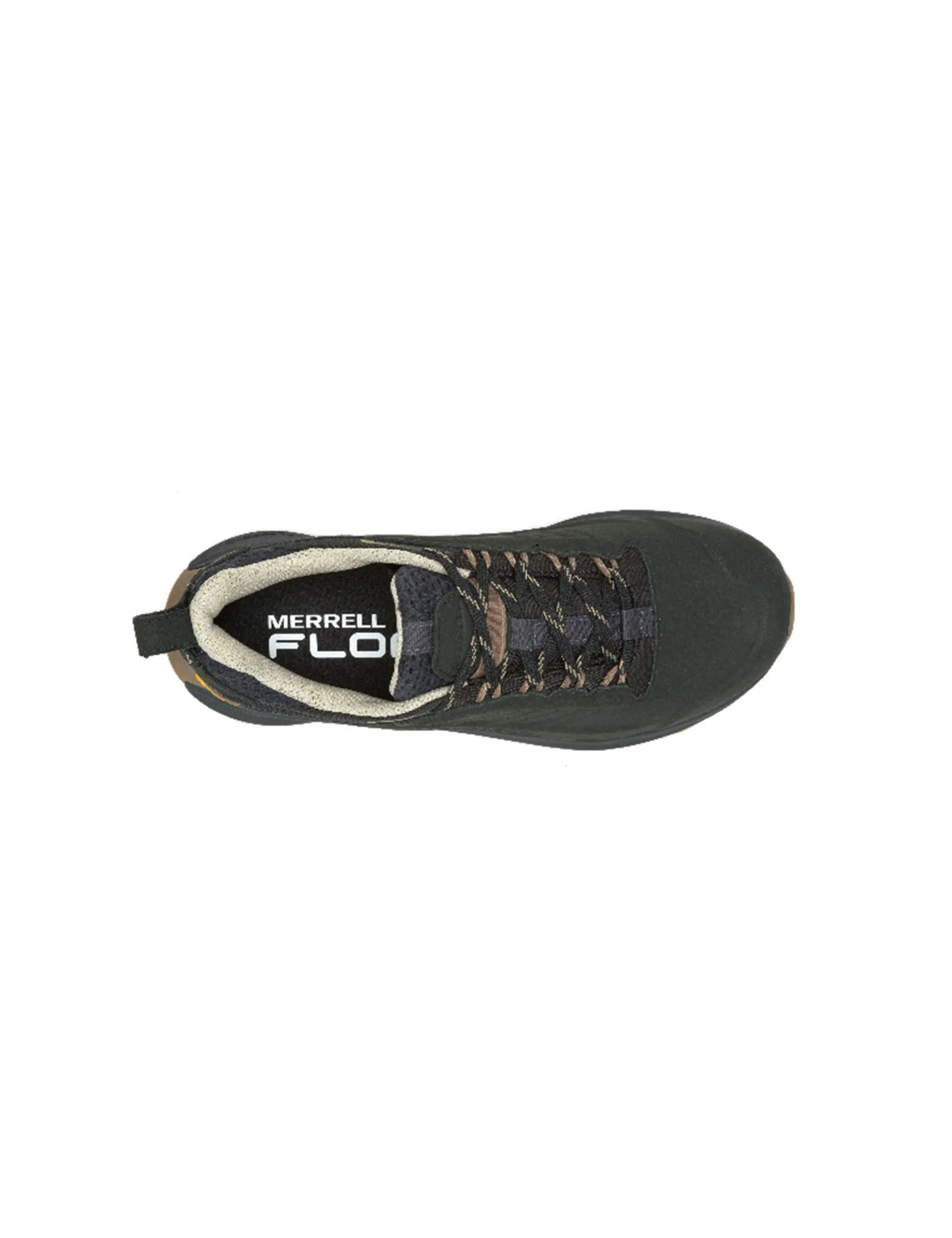 Moab Speed 2 Leather Waterproof - Black Compression Fit Smooth Insole