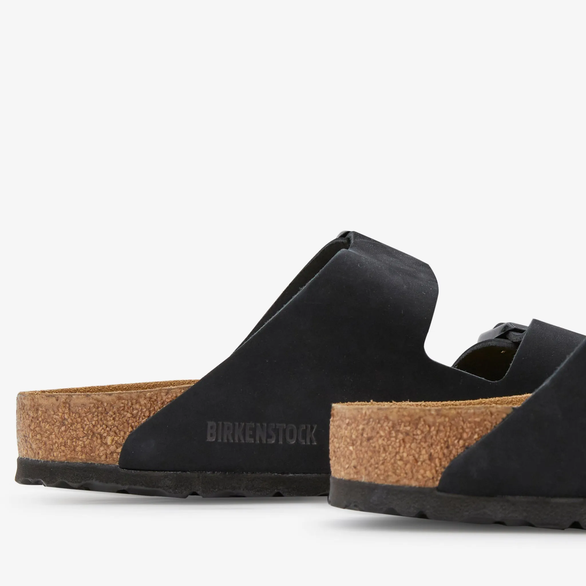 Arizona Nubuck Leather Black Fast Track