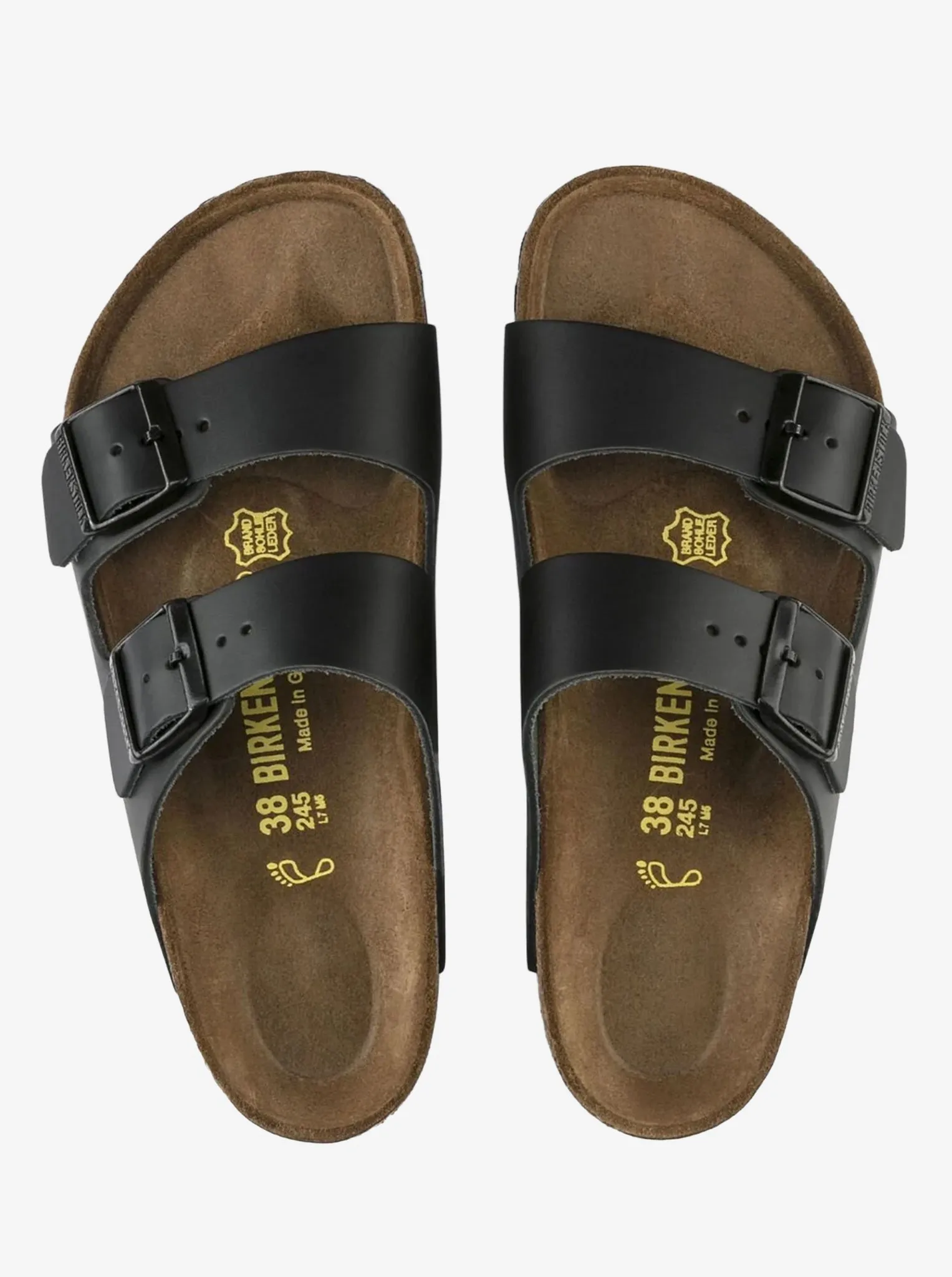 Beach Ready Sandals Smooth Outsole Arizona Smooth Leather Regular Unisex