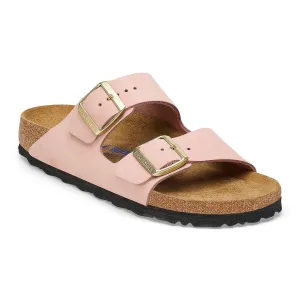 ARIZONA SOFT FOOTBED NUBECK LEATHER - SOFT PINK Laidback Look Weekend Chill