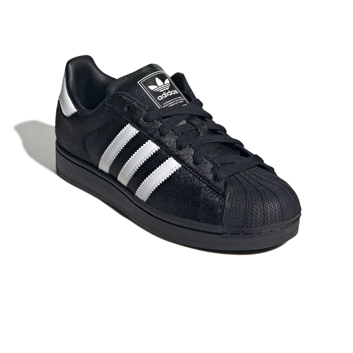 Wmns Superstar II 'Black Ponyhair' Icon Edge