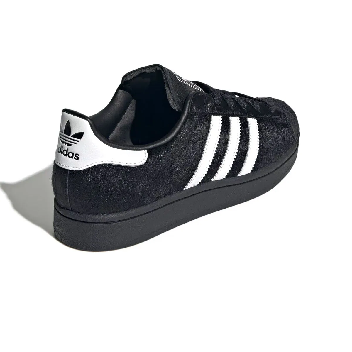 Boat Walk Street Run Wmns Superstar II 'Black Ponyhair'