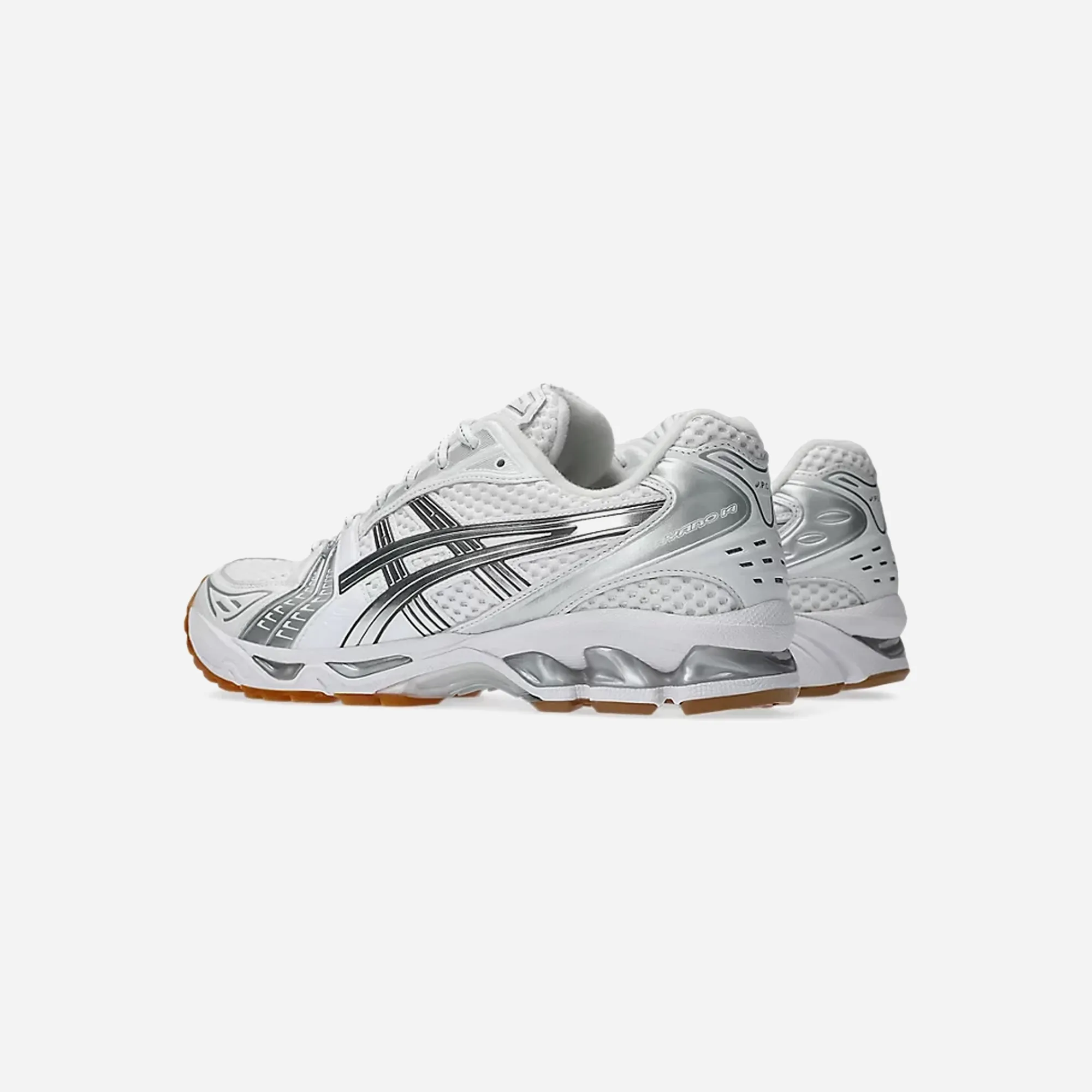 Anti Torsion Stability Elevated traction ASICS Gel-Kayano 14 A.P.C. White Pure Silver