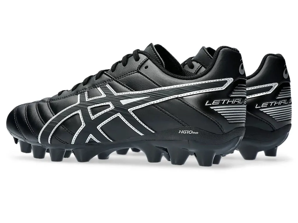 Cushioned heel Asics Men's Lethal Speed Black/White Football Boots
