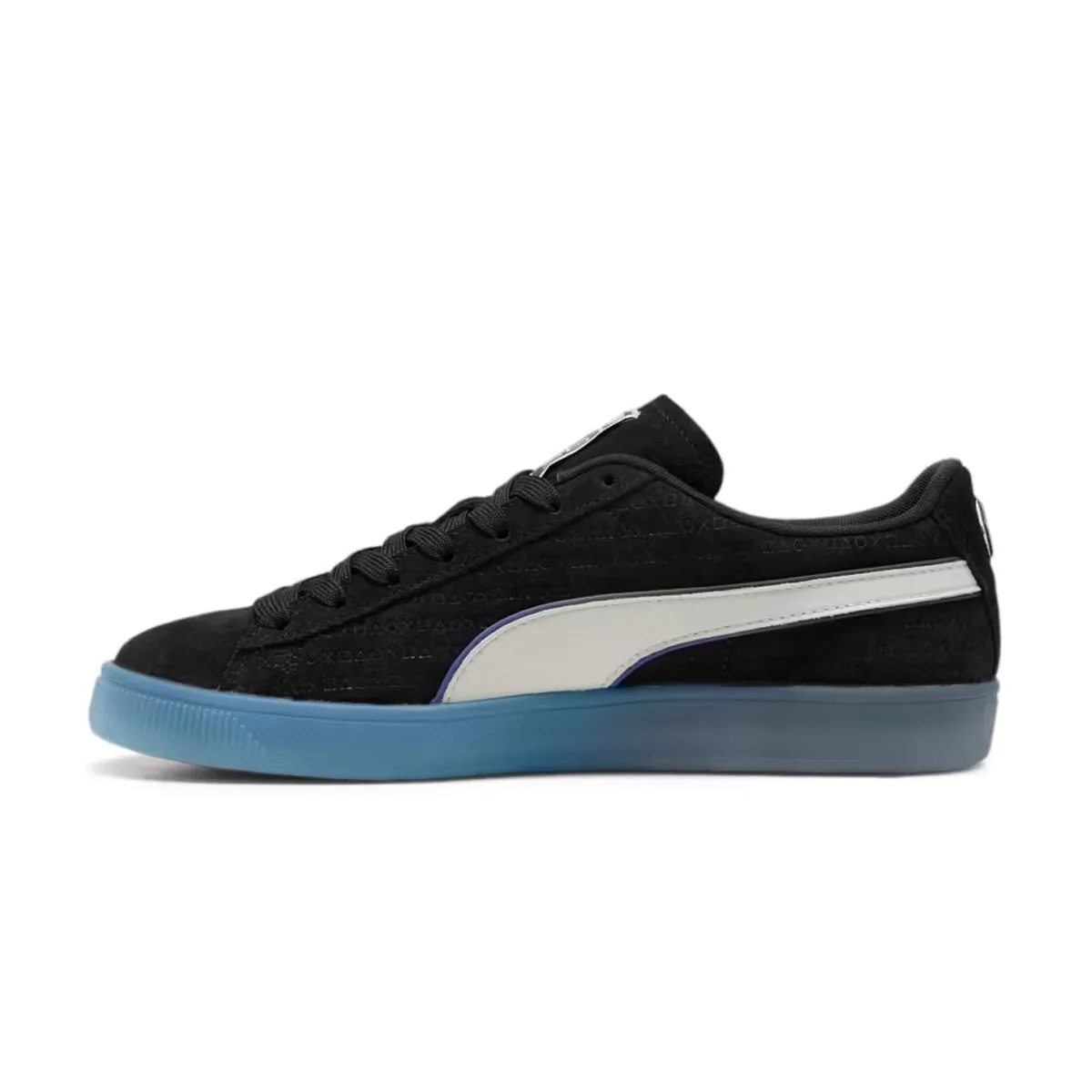   Playstation Suede 'Black Glacial Gray' Palm Base