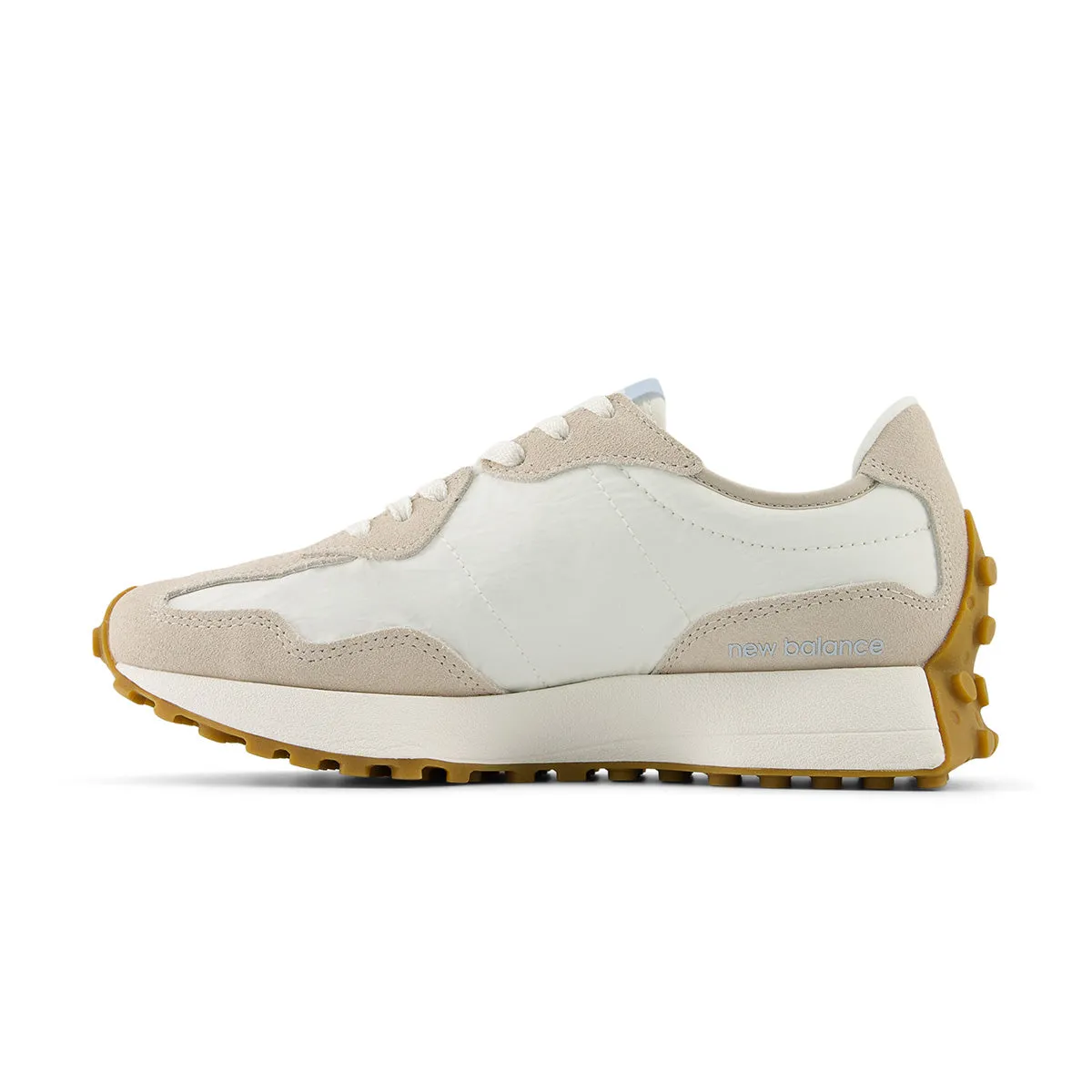 Wmns 327 'Sea Salt Light Chrome Blue' Busy Path