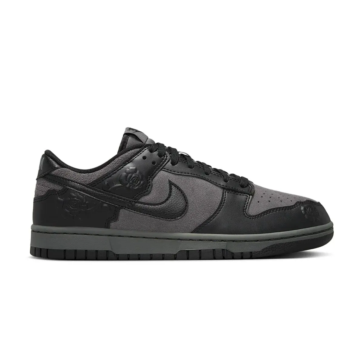 Wmns Dunk Low 'Black Roses' zipper