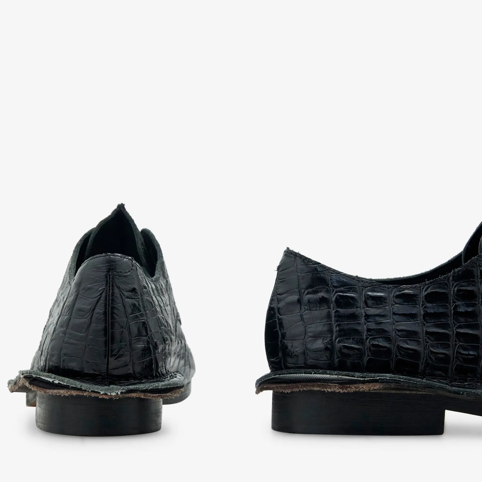 Martine Rose x Women's Derby Black Leather ModernDesign