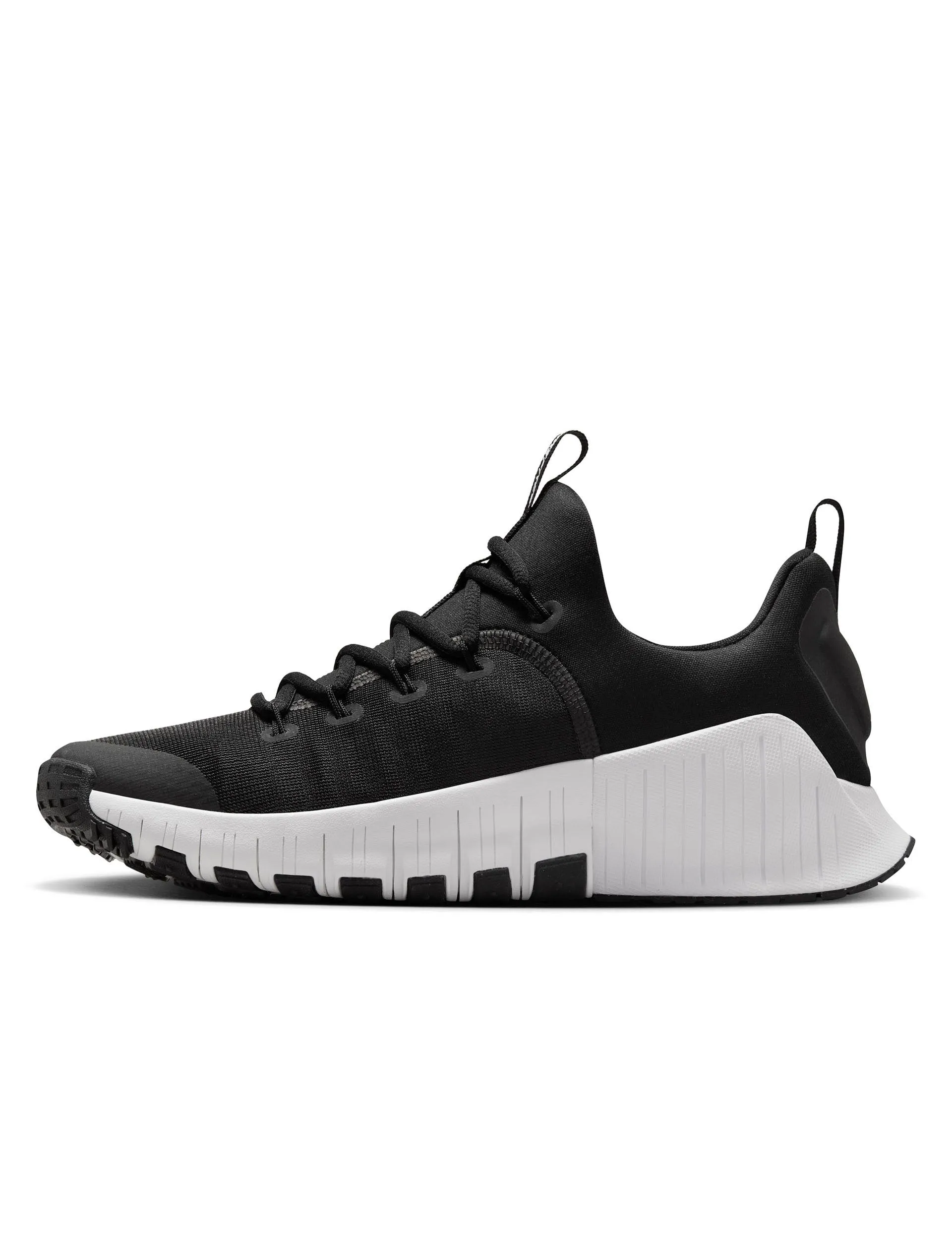 Free Metcon 6 Shoes - Black/White Airflow Optimization Light Steps
