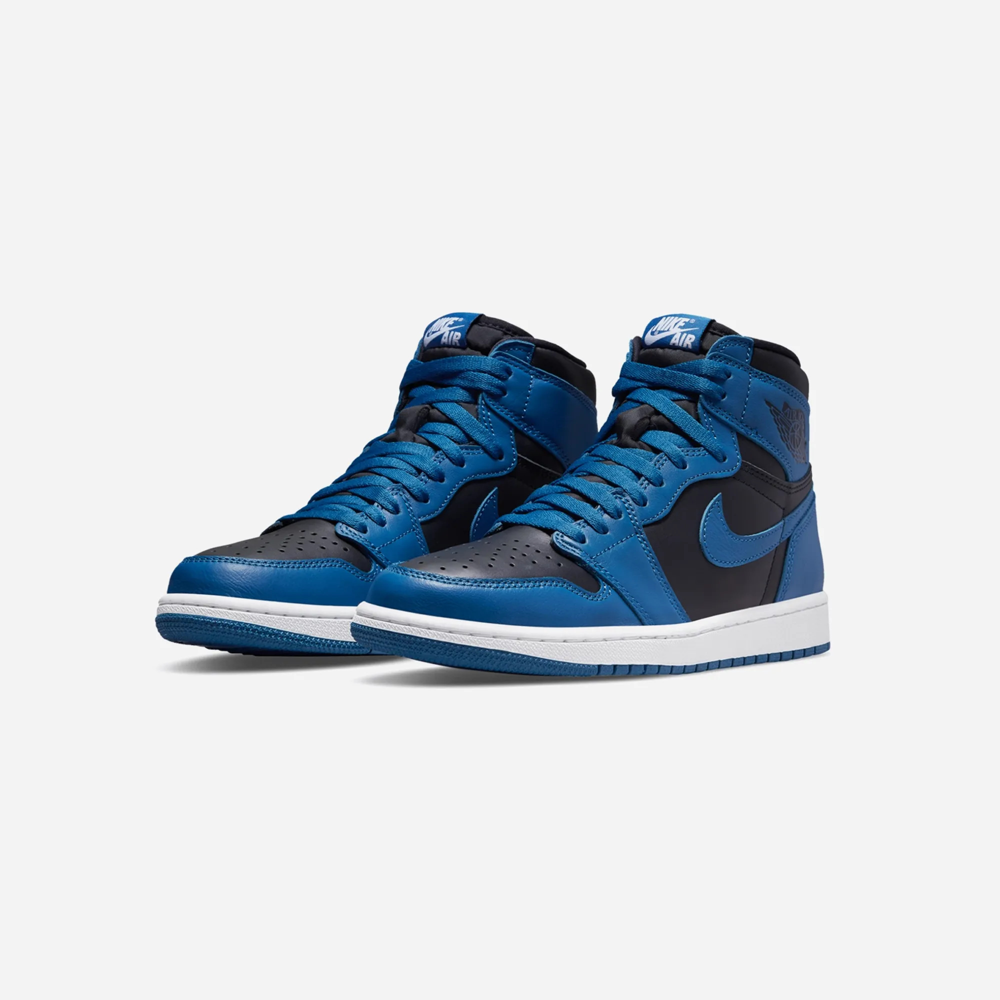 Wear   Resistant Nike Air Jordan 1 Retro High OG Dark Marina Blue