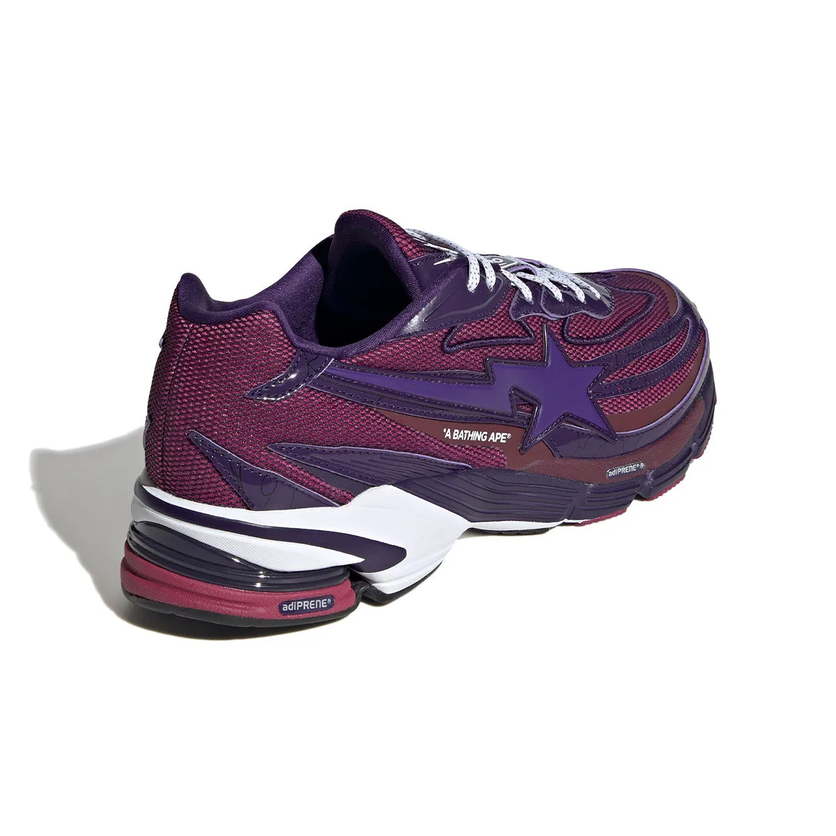   Bape Orketro 'Dark Purple' Elastic laces