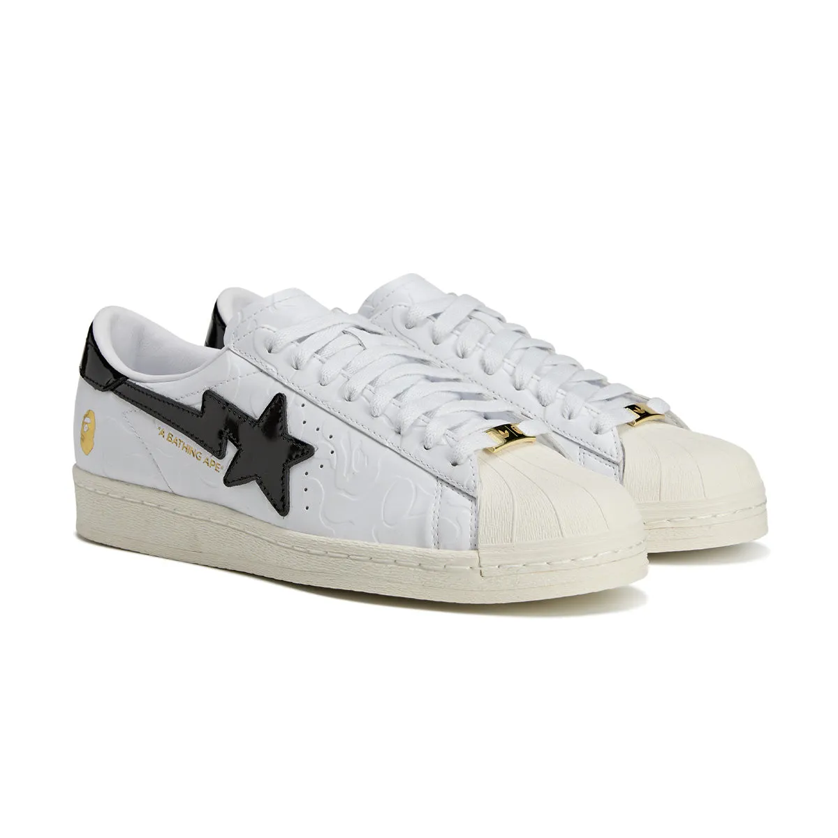   BAPE Superstar Vintage 'White Black' Step Ahead Street Edge