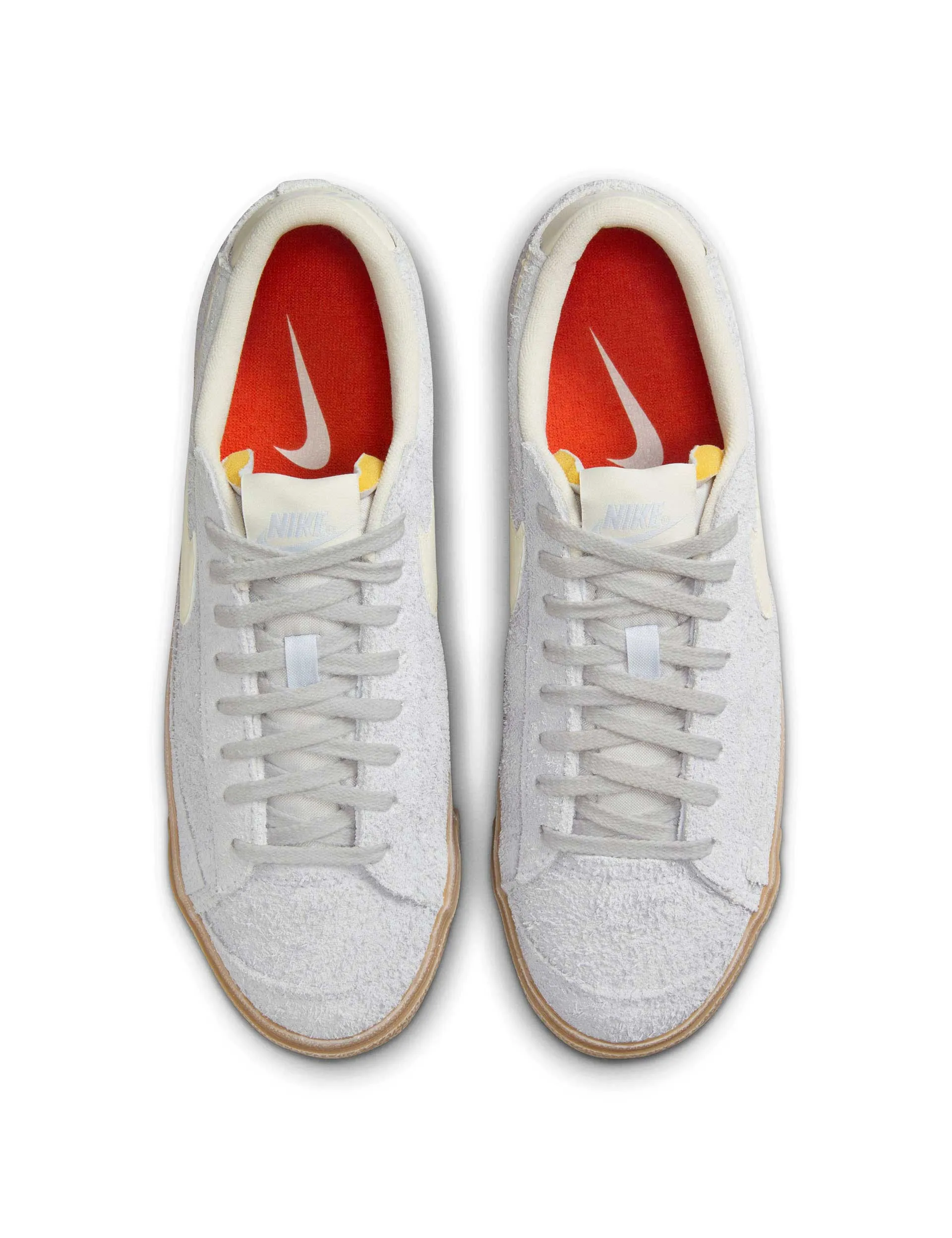 Blazer Low '77 Vintage Shoes - Football Grey/Pale Ivory/Gum Light Brown Clean Build