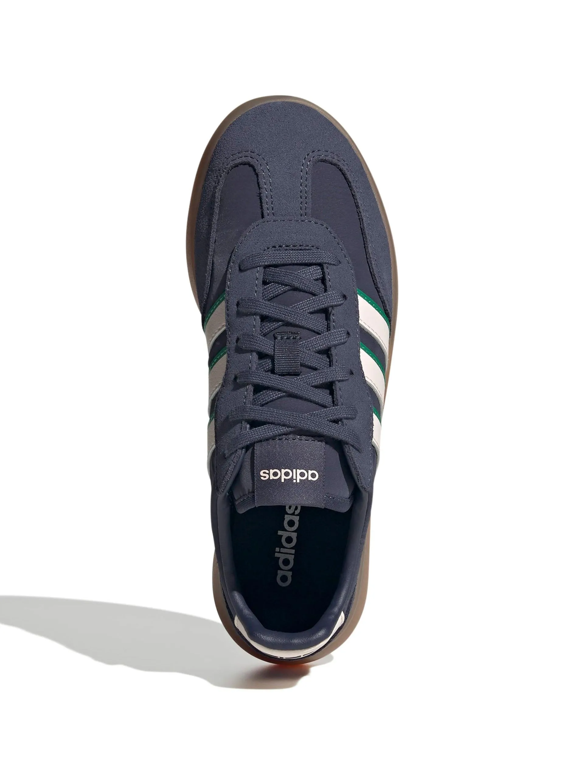 Dry Touch Rubber Sole Barreda Decode Shoes - Shadow Navy/Wonder Quartz/Semi Court Green