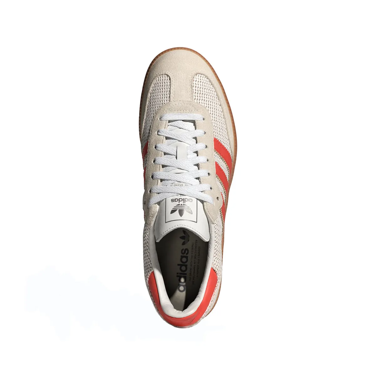 Court Fast slow walk Samba OG 'Woven Crystal White Preloved Red'
