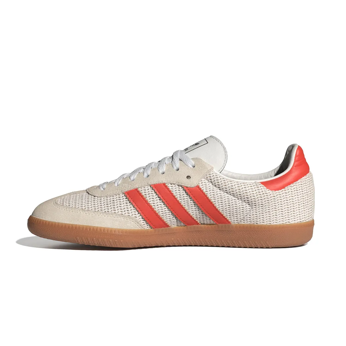 Peace Mood Casual Move Samba OG 'Woven Crystal White Preloved Red'