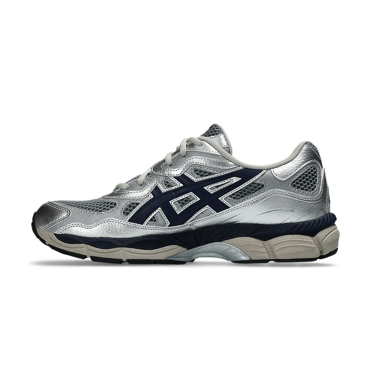   Billy's Gel-NYC 'Pure Silver Midnight' Soft Land Lace Up Style
