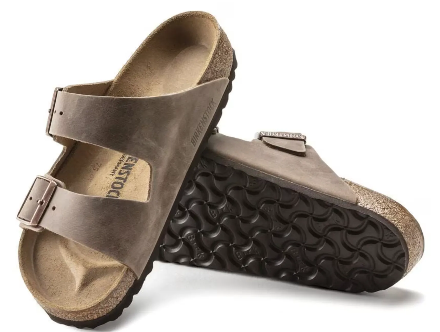 Birkenstock Tobacco Brown Sandal - 0352201 Heel
