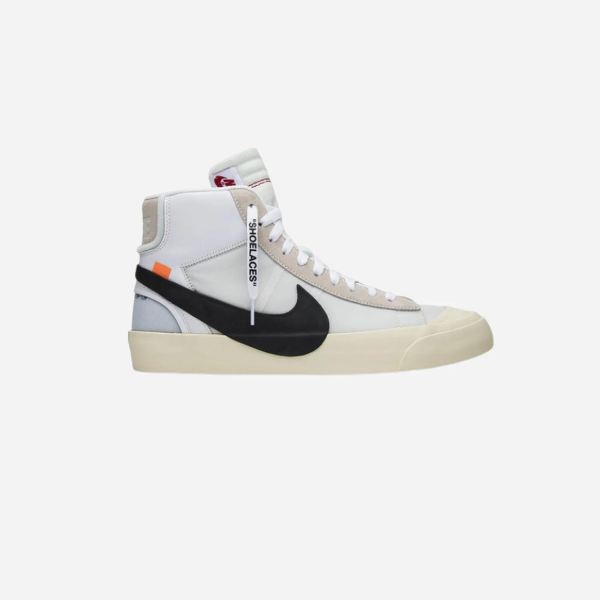 BLAZER MID OFF-WHITE Memory Foam Ankle Support Temperature control