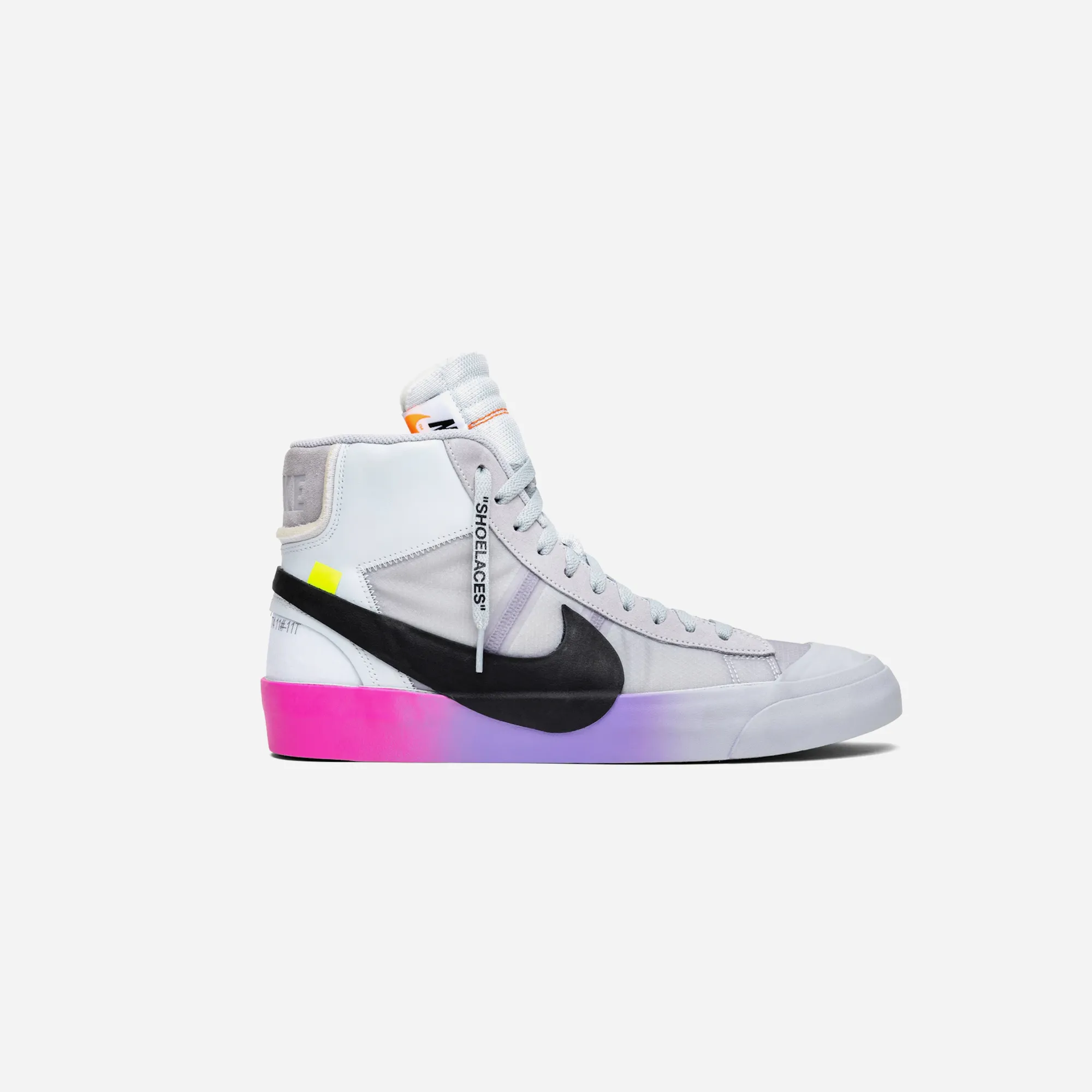 Comfortable Upper BLAZER MID OFF-WHITE WOLF GREY SERENA QUEEN